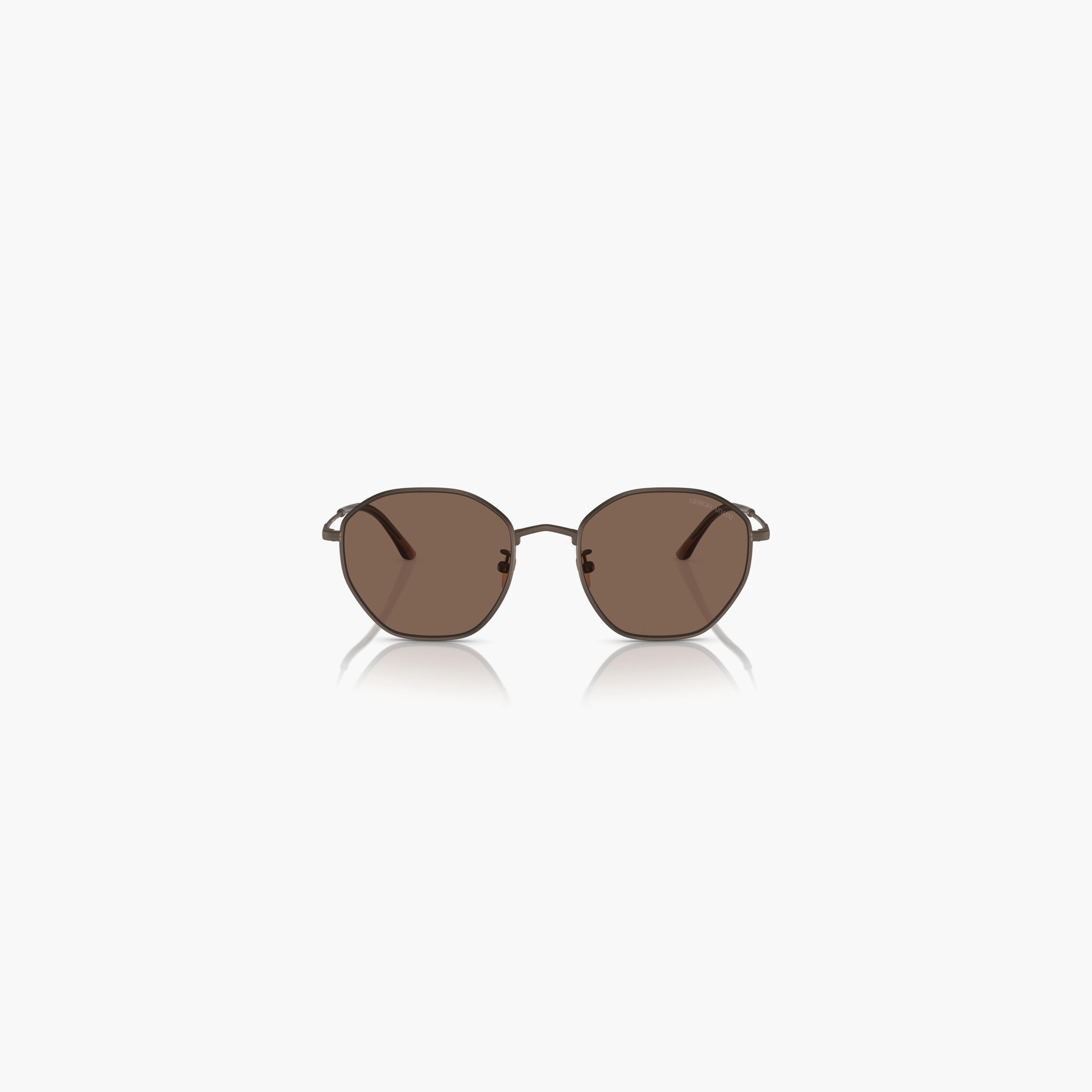 Giorgio Armani Men Round Brown Sunglasses | 6150-men-sunglasses-image-1