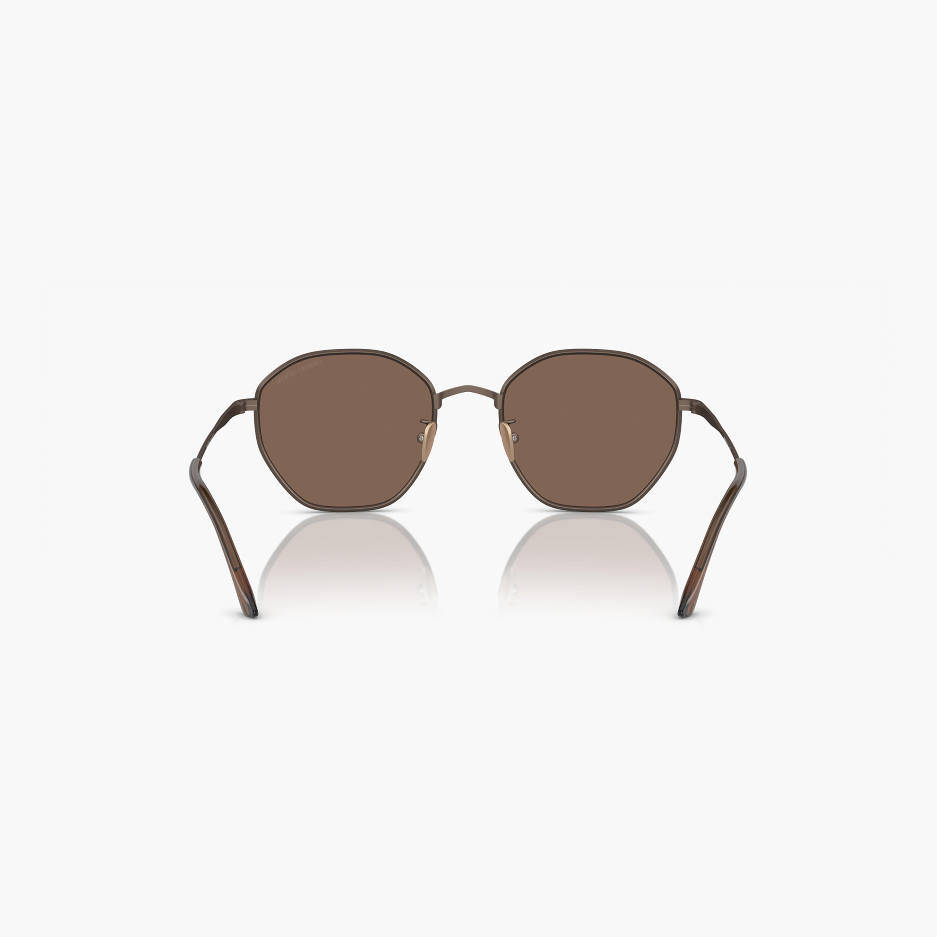 Giorgio Armani Men Round Brown Sunglasses | 6150-men-sunglasses-image-5