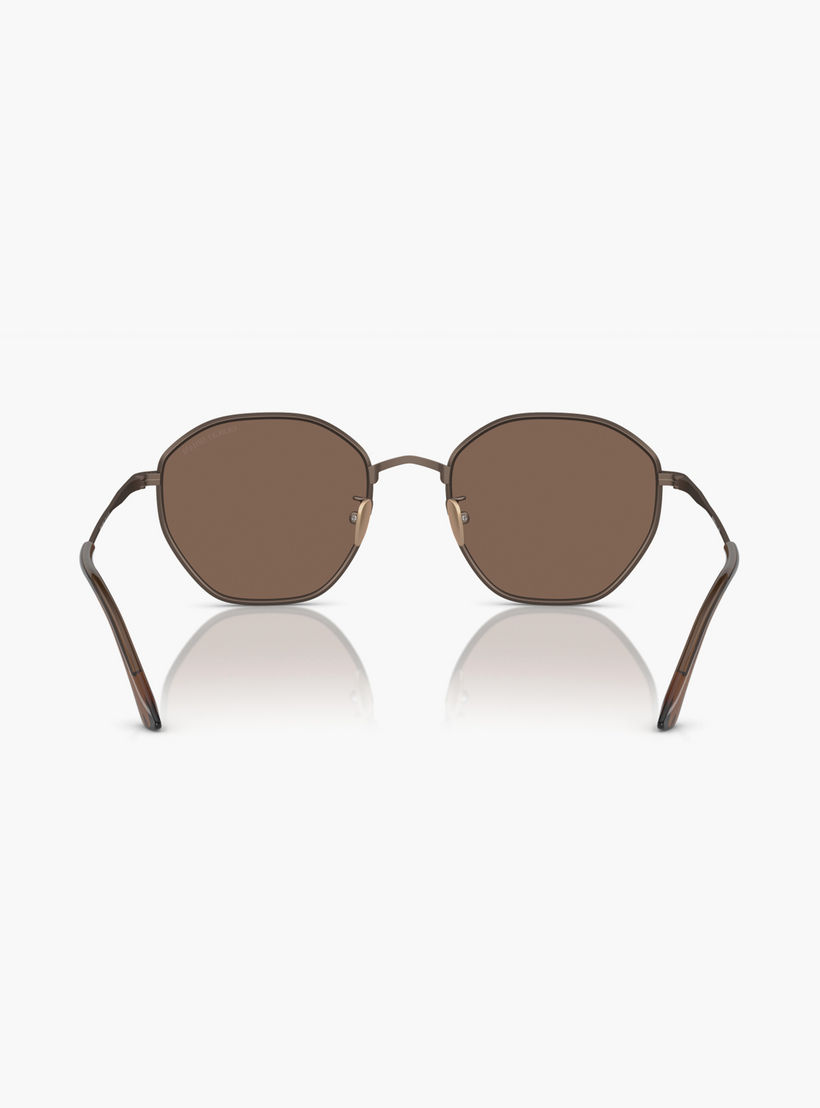 Giorgio Armani Men Round Brown Sunglasses | 6150-men-sunglasses-image-5