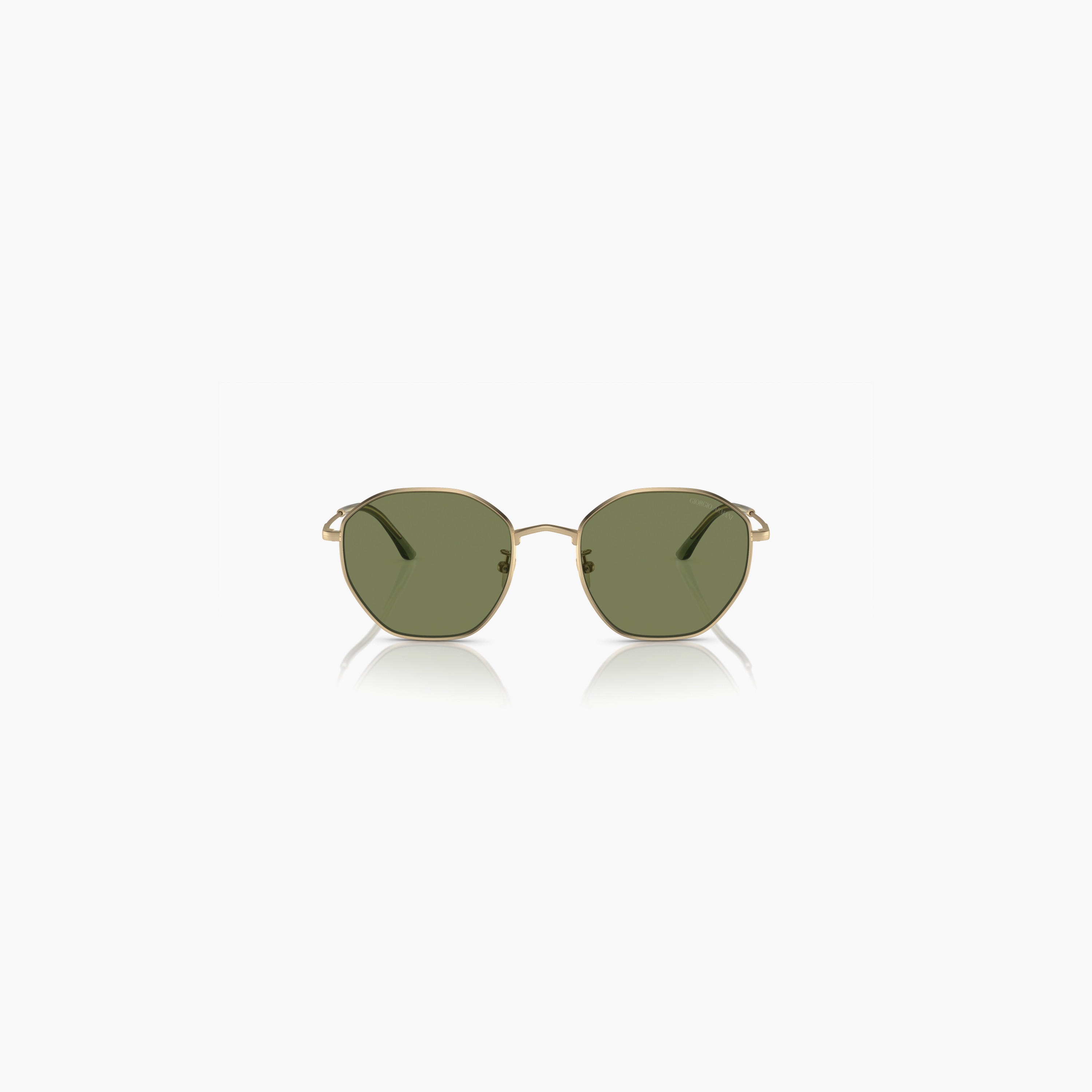 Giorgio Armani Men Round Green Sunglasses | 6150-men-sunglasses-image-1