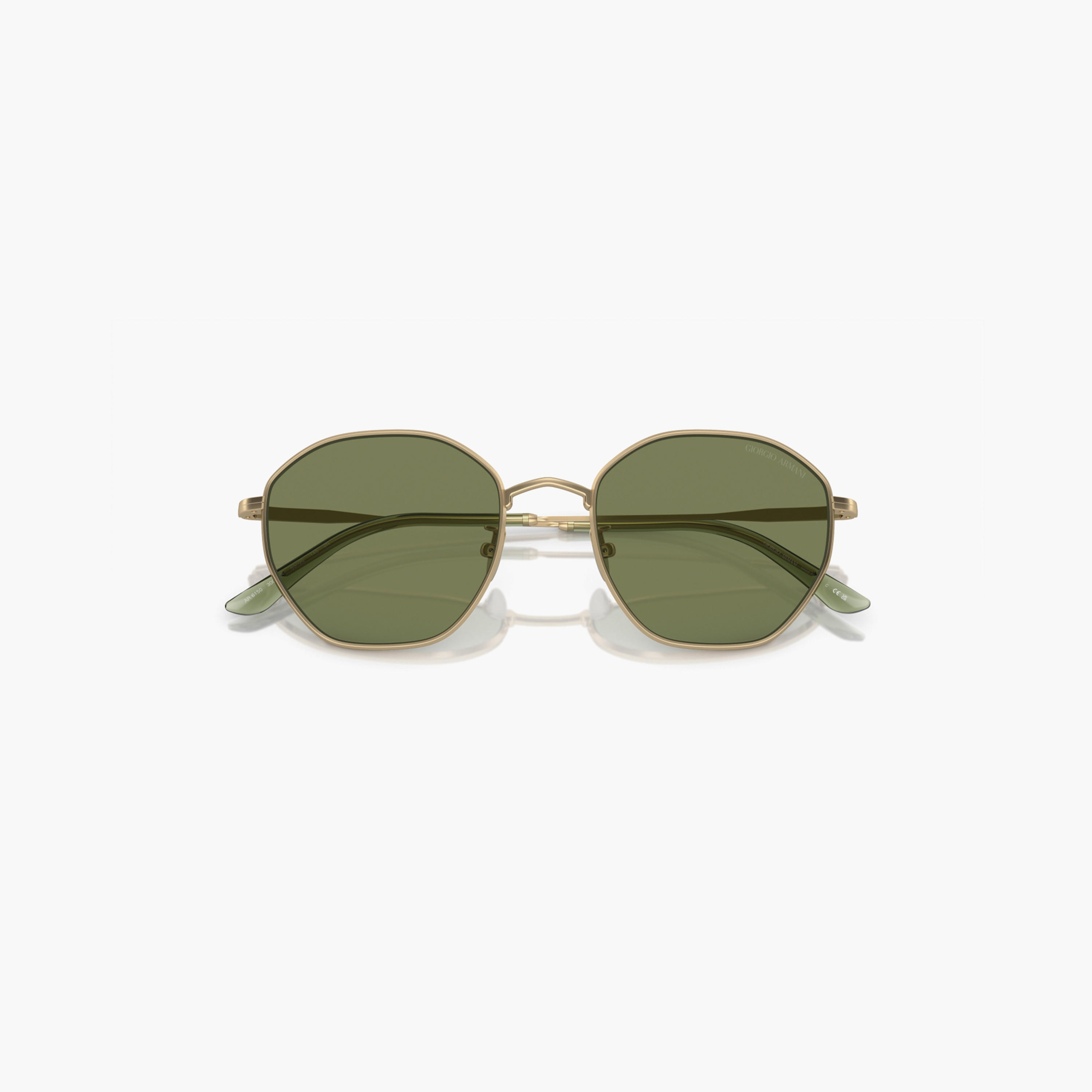Giorgio Armani Men Round Green Sunglasses | 6150-men-sunglasses-image-2