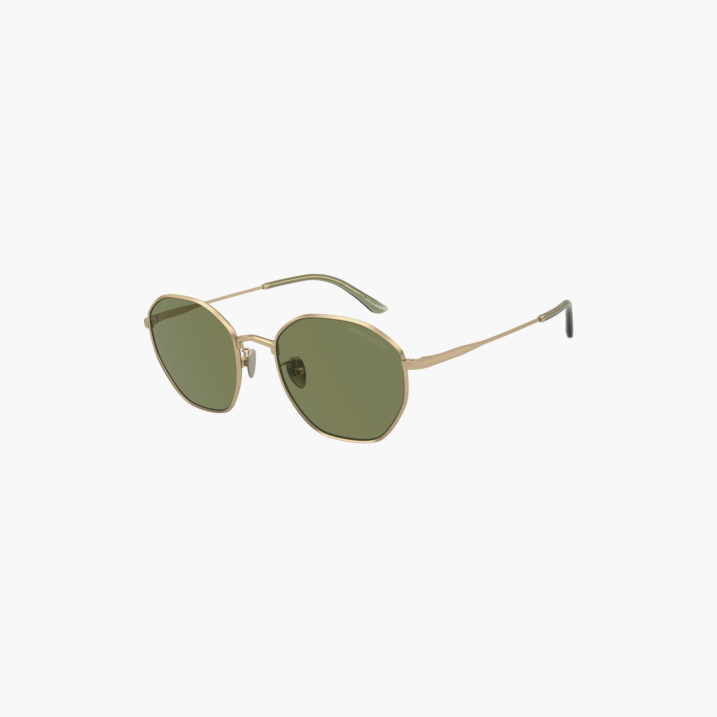 Giorgio Armani Men Round Green Sunglasses | 6150-men-sunglasses-image-3