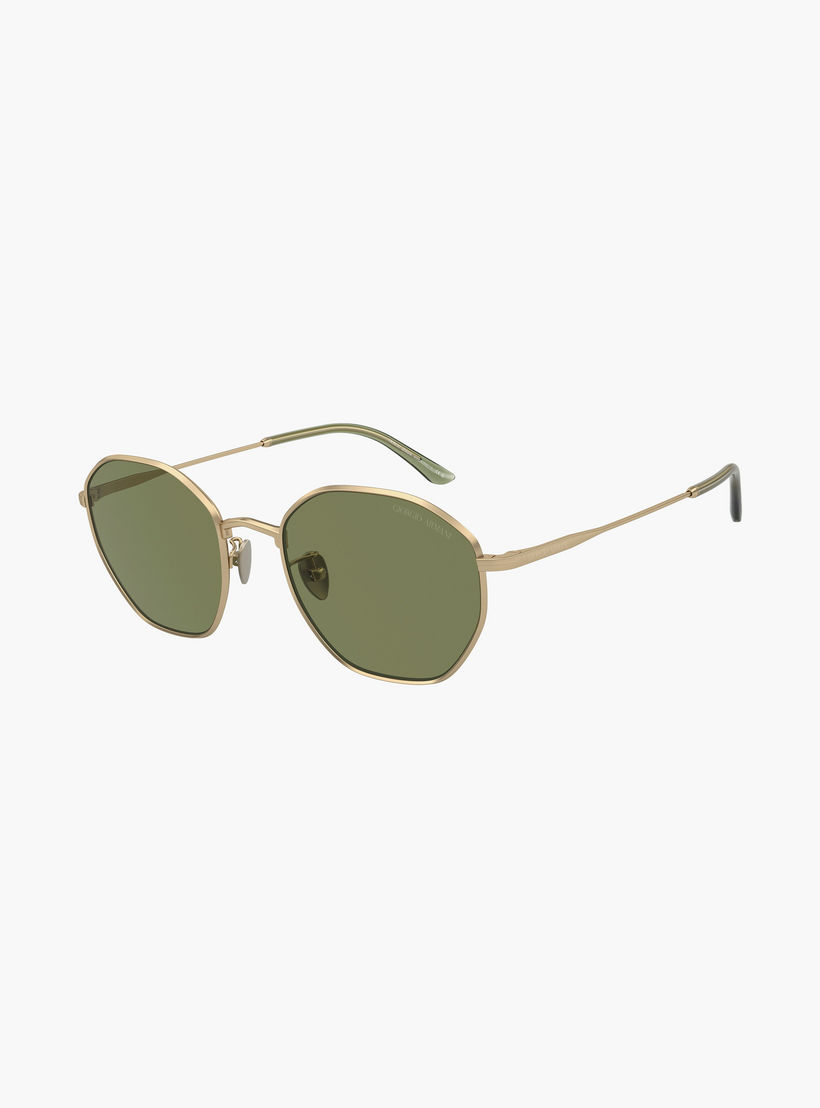 Giorgio Armani Men Round Green Sunglasses | 6150-men-sunglasses-image-3
