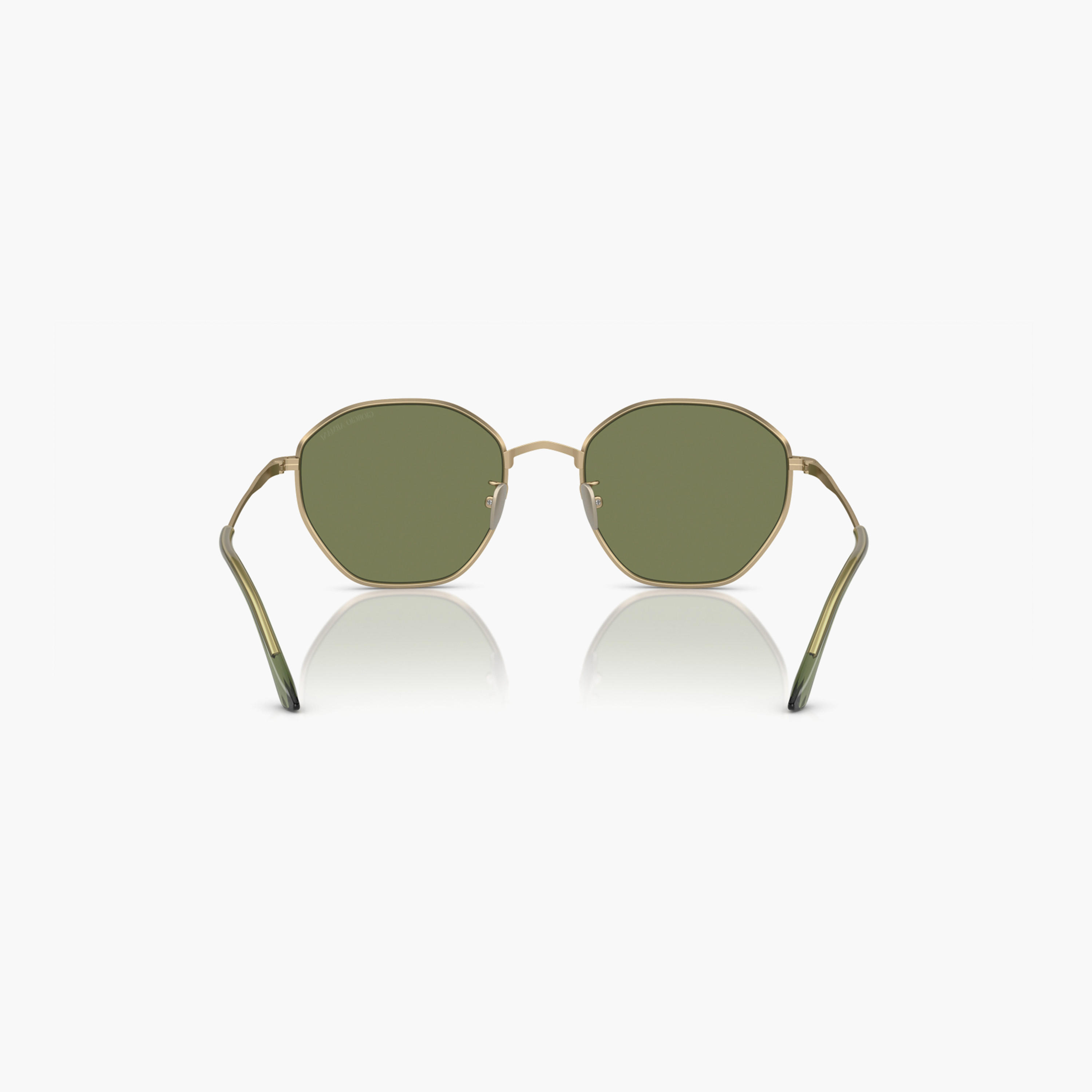 Giorgio Armani Men Round Green Sunglasses | 6150-men-sunglasses-image-4
