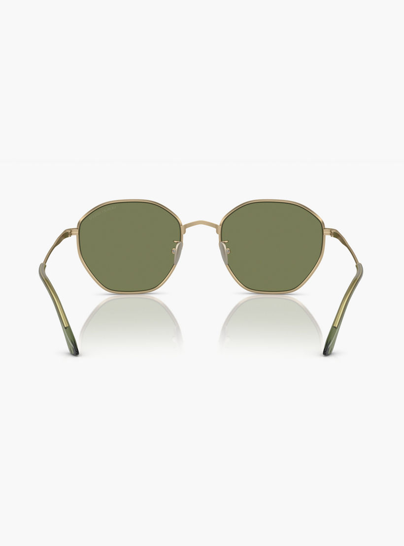 Giorgio Armani Men Round Green Sunglasses | 6150-men-sunglasses-image-4