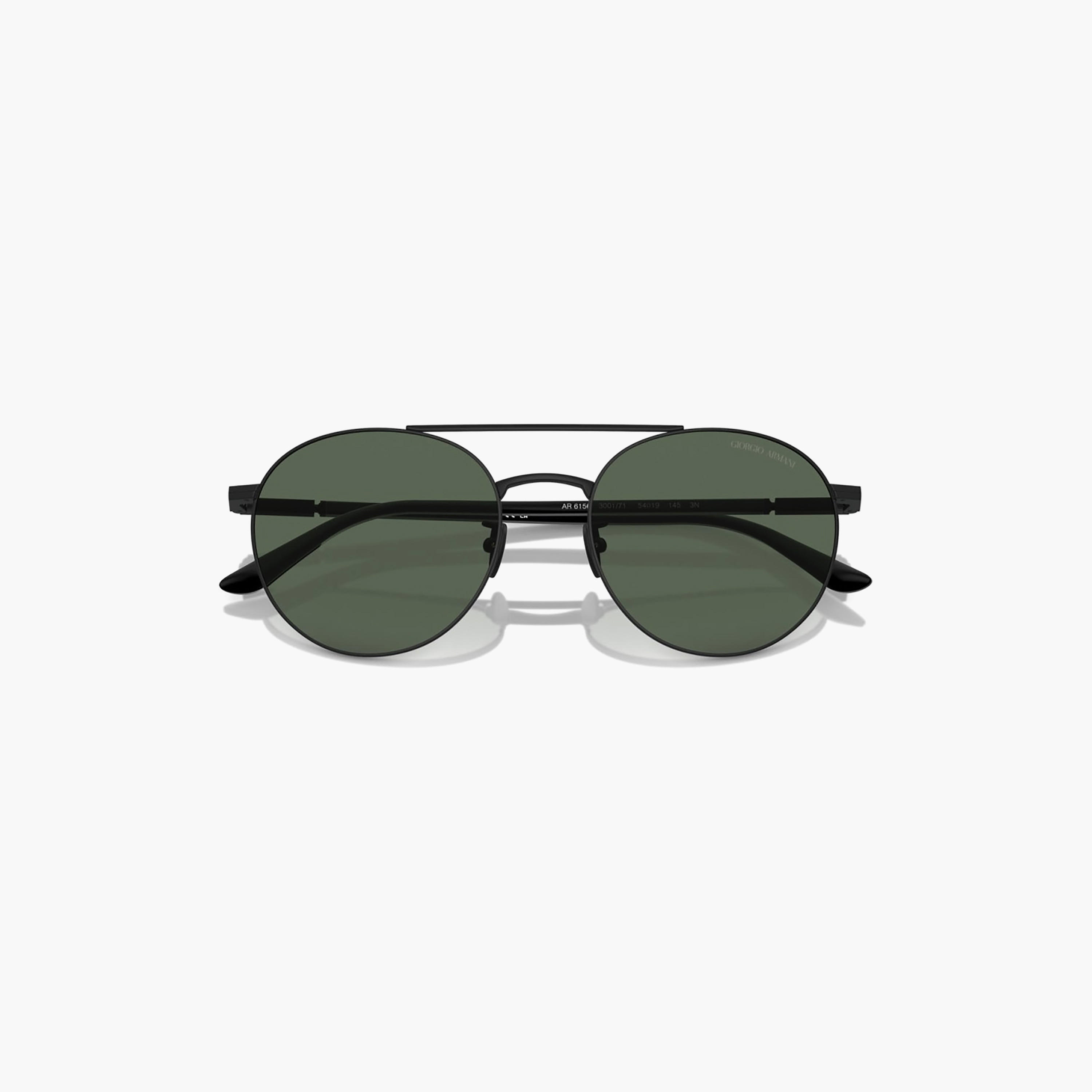 Giorgio Armani Men Round Green Sunglasses | 6156-men-sunglasses-image-4