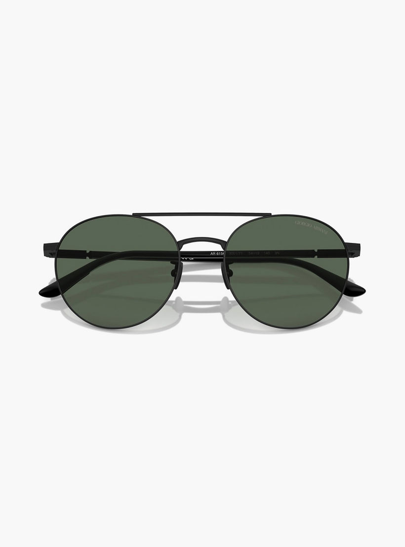 Giorgio Armani Men Round Green Sunglasses | 6156-men-sunglasses-image-4