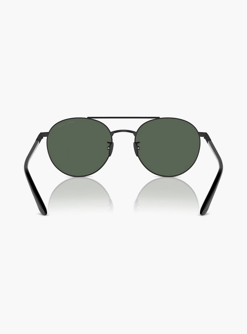 Giorgio Armani Men Round Green Sunglasses | 6156-men-sunglasses-image-5