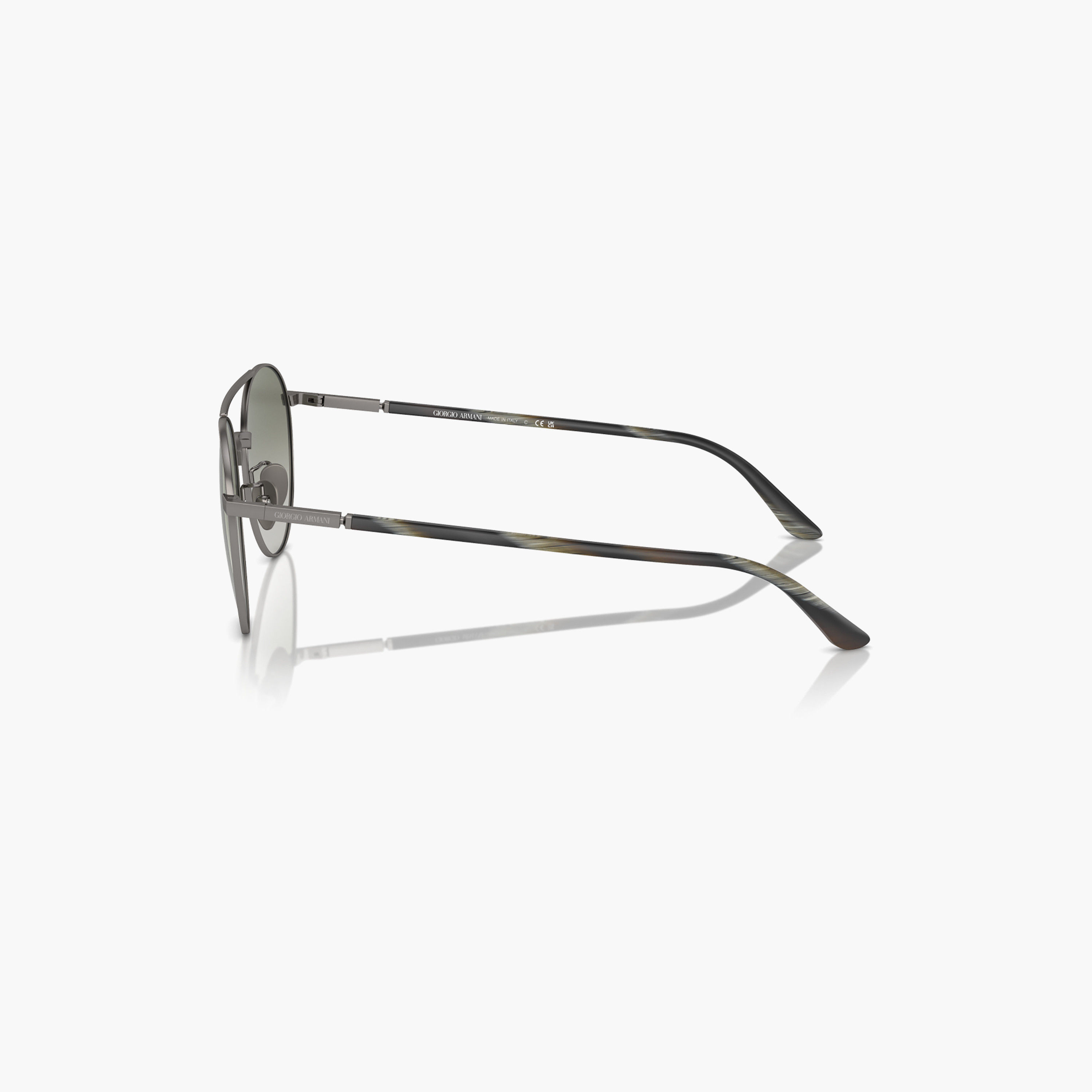 Giorgio Armani Men Round Green Sunglasses | 6156-men-sunglasses-image-2