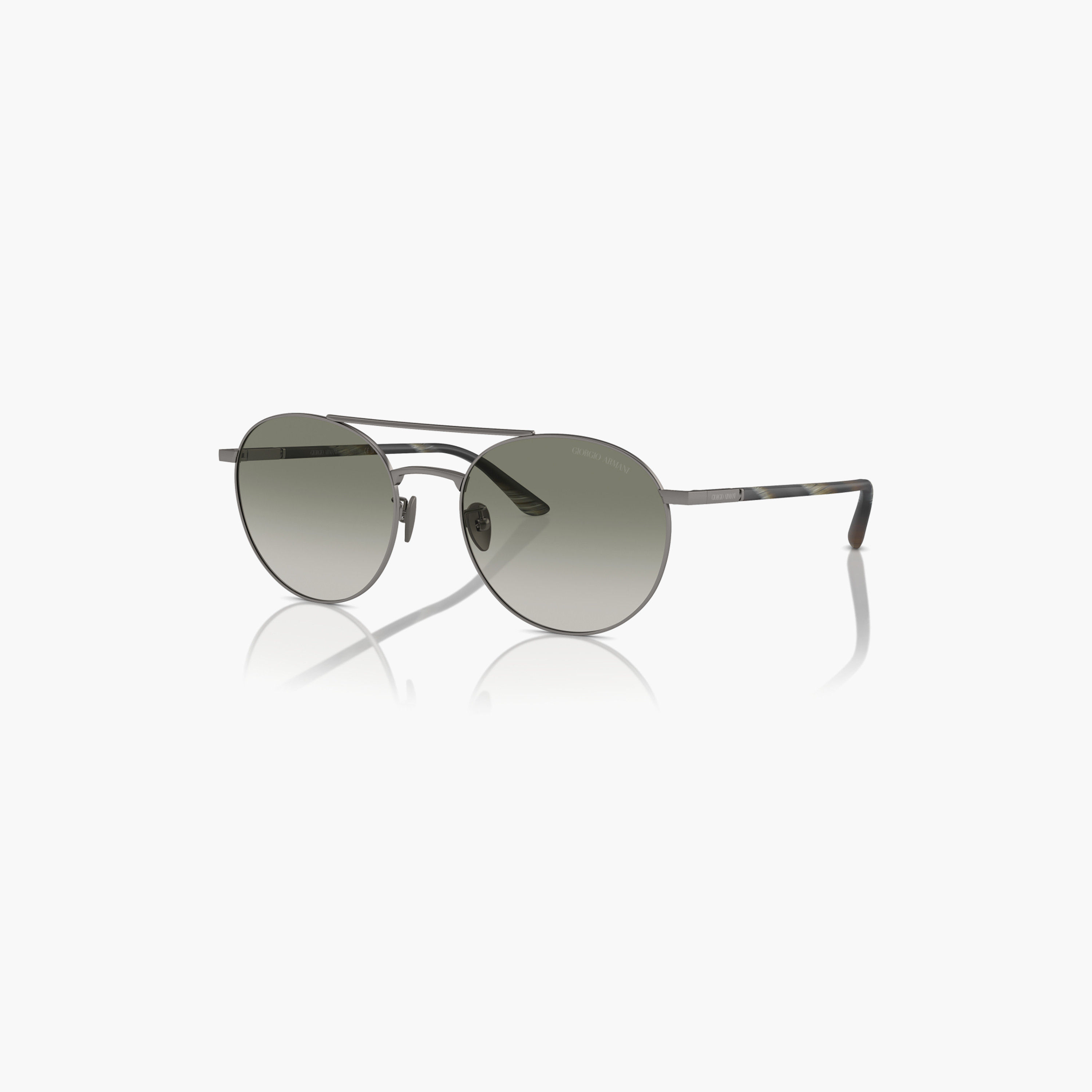 Giorgio Armani Men Round Green Sunglasses | 6156-men-sunglasses-image-3