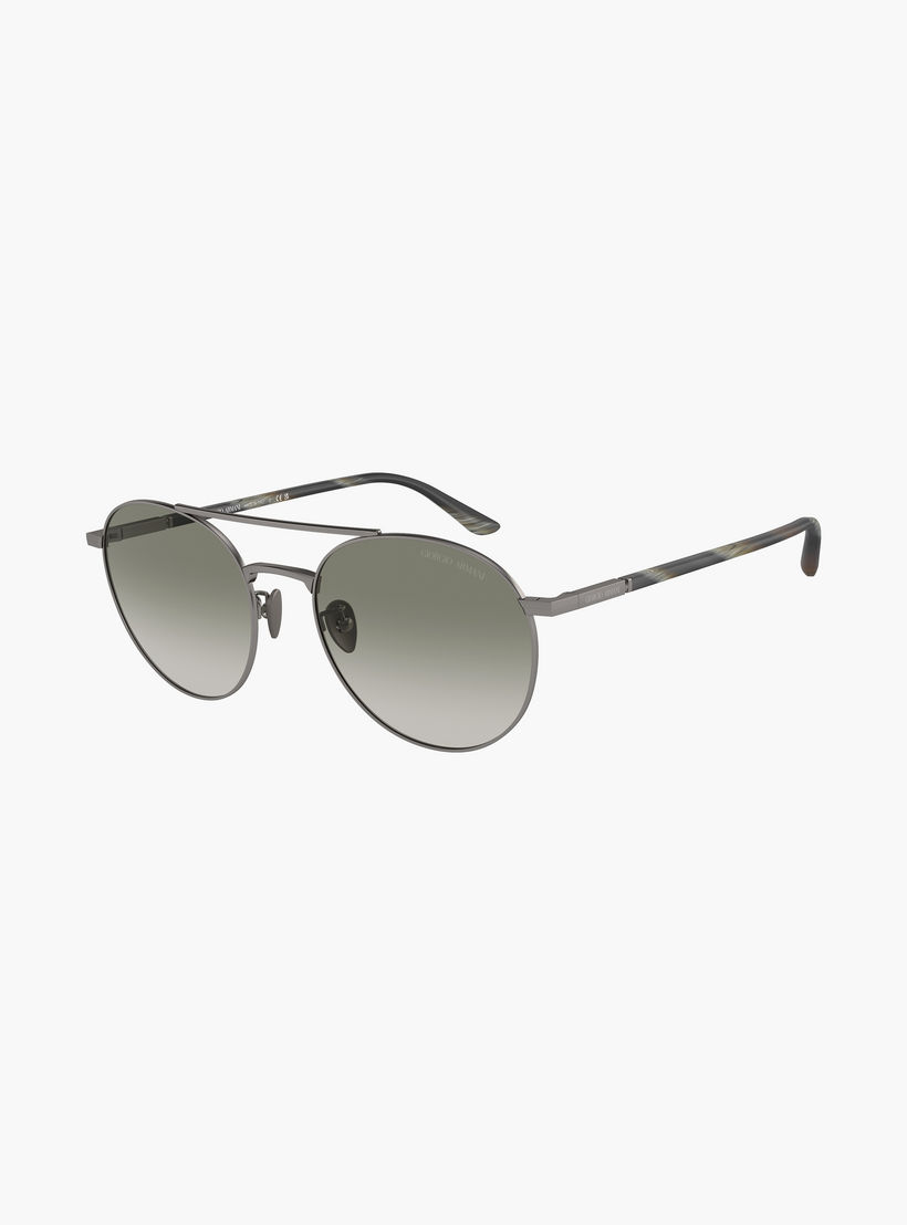 Giorgio Armani Men Round Green Sunglasses | 6156-men-sunglasses-image-5