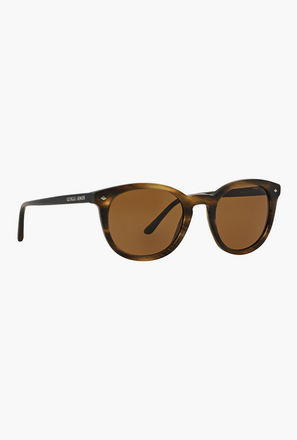 نظارات شمسية جورجيو أرماني رجالية دائرية مستقطبة بنية اللون | 8060-men-sunglasses-image-1