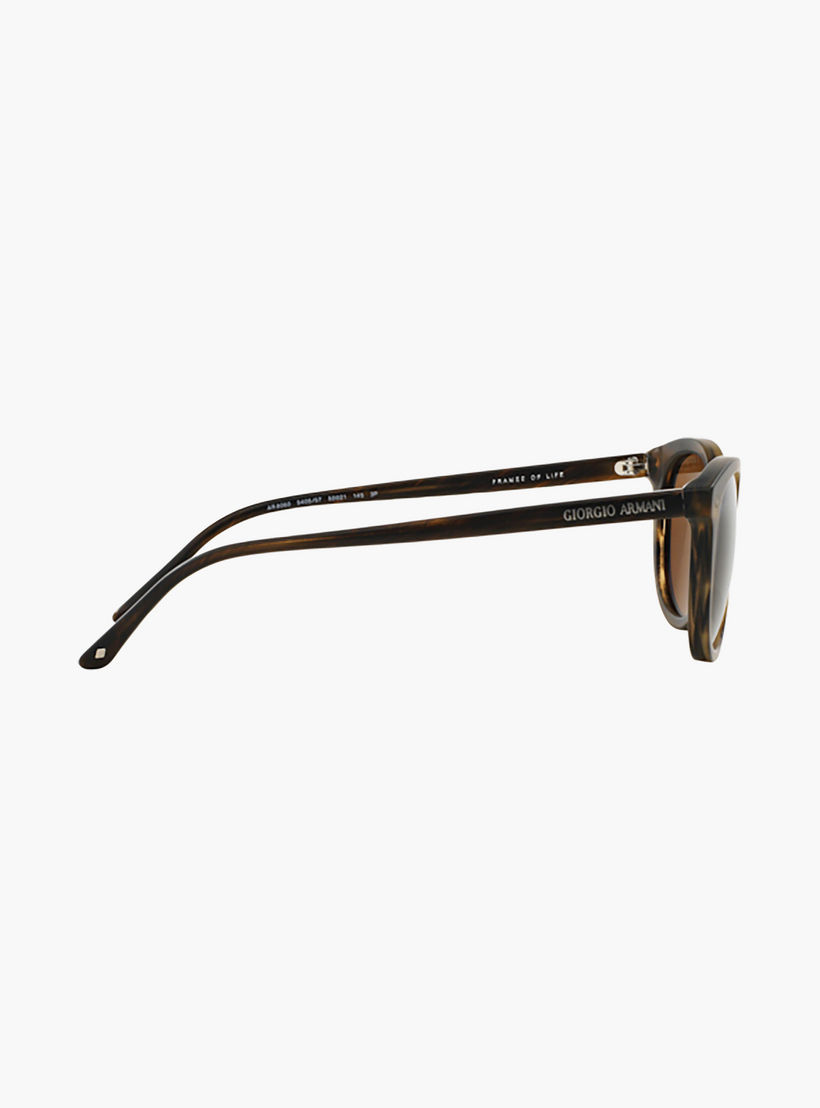 Giorgio Armani Men Round Polorized Brown Sunglasses | 8060-men-sunglasses-image-2