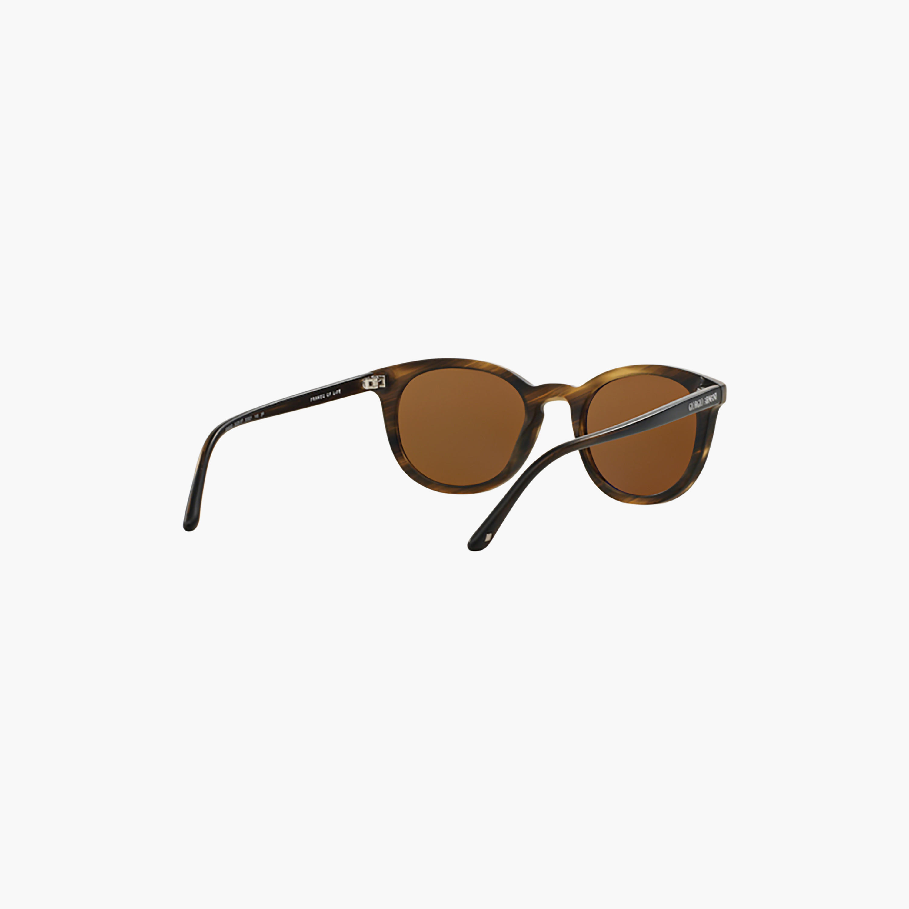 Giorgio Armani Men Round Polorized Brown Sunglasses | 8060-men-sunglasses-image-4