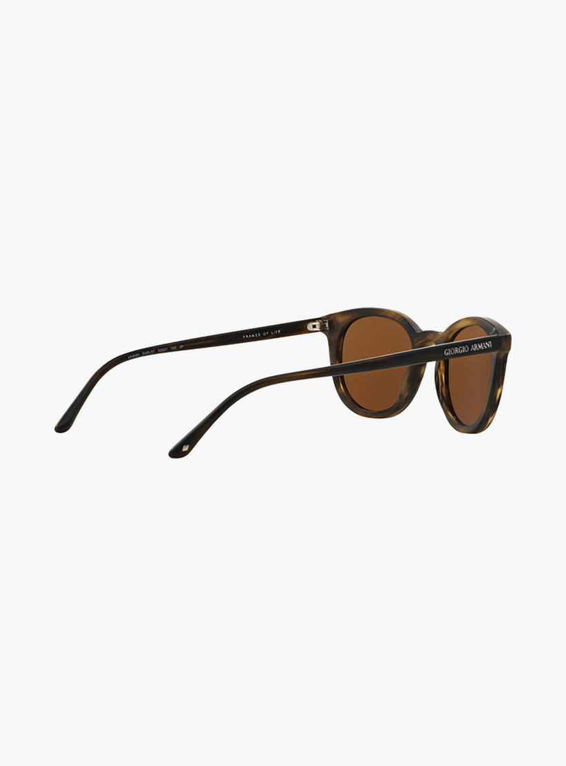 Giorgio Armani Men Round Polorized Brown Sunglasses | 8060-men-sunglasses-image-6