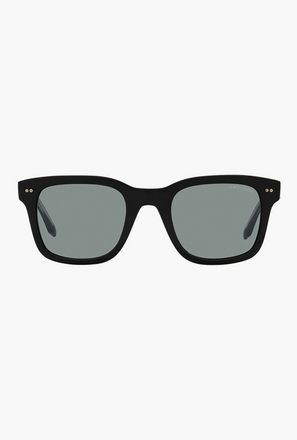 نظارات شمسية رجالية من جورجيو أرماني طراز وايفارير باللون الأزرق | 8138-men-sunglasses-image-1