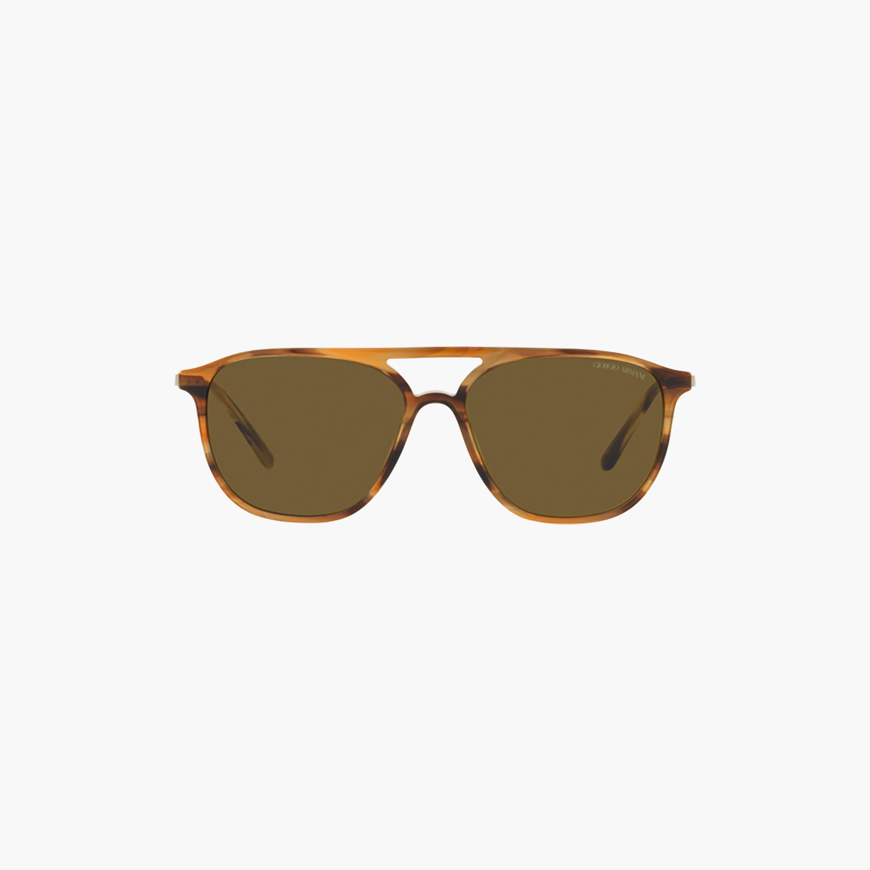 Giorgio Armani Men Navigator Brown Sunglasses | 8179-men-sunglasses-image-1