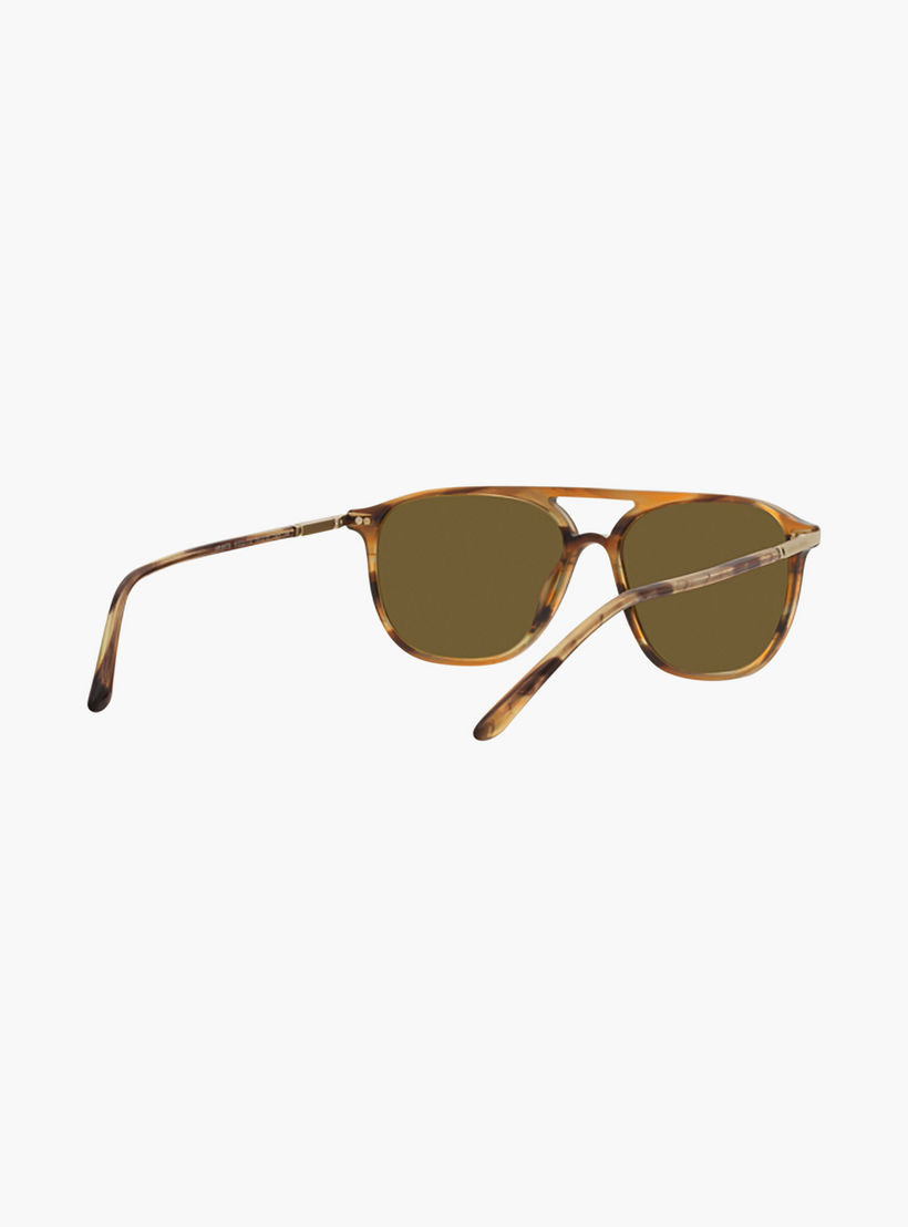 نظارات شمسية جورجيو أرماني للرجال، طراز نافيجاتور، لون بني | 8179-men-sunglasses-image-5