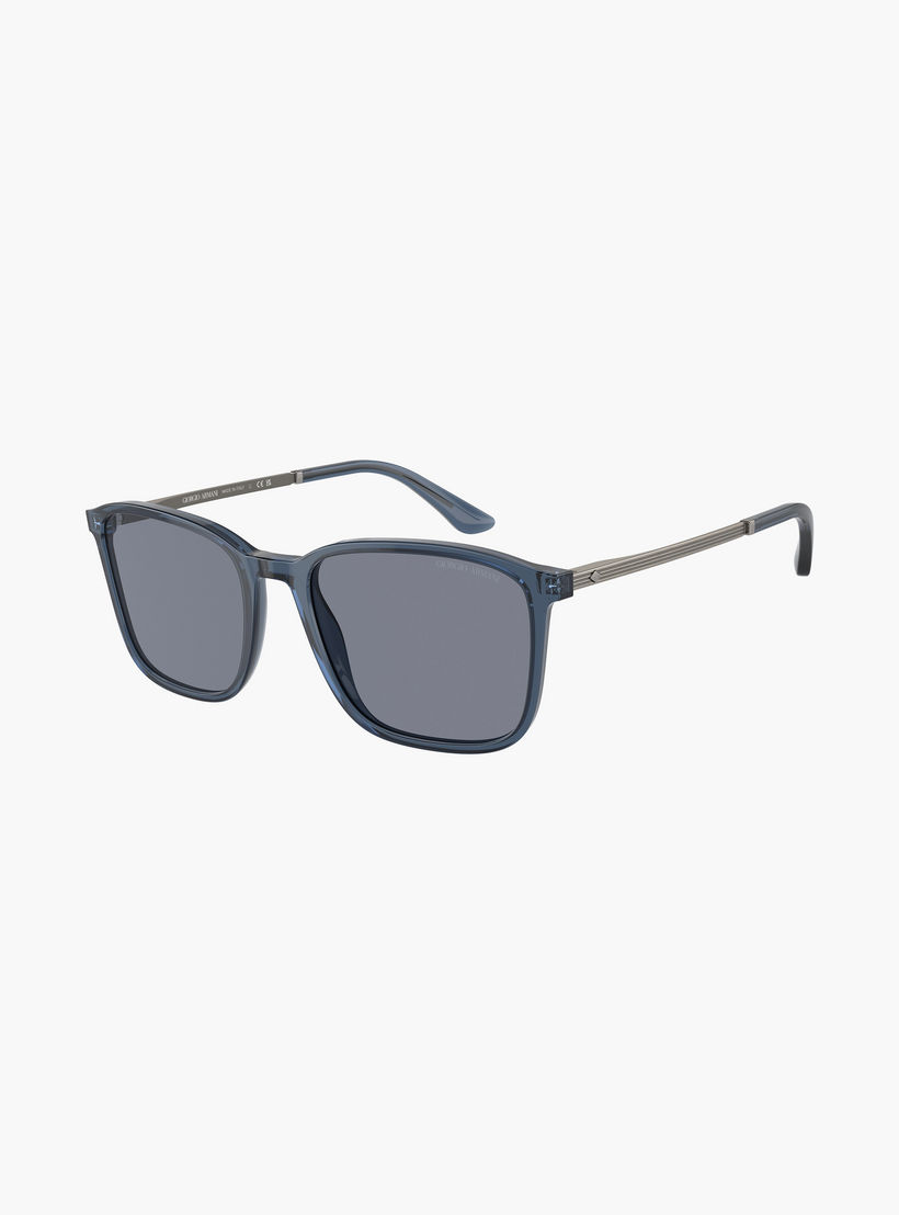 Giorgio Armani Unisex Square Blue Sunglasses | 8197-men-sunglasses-image-3