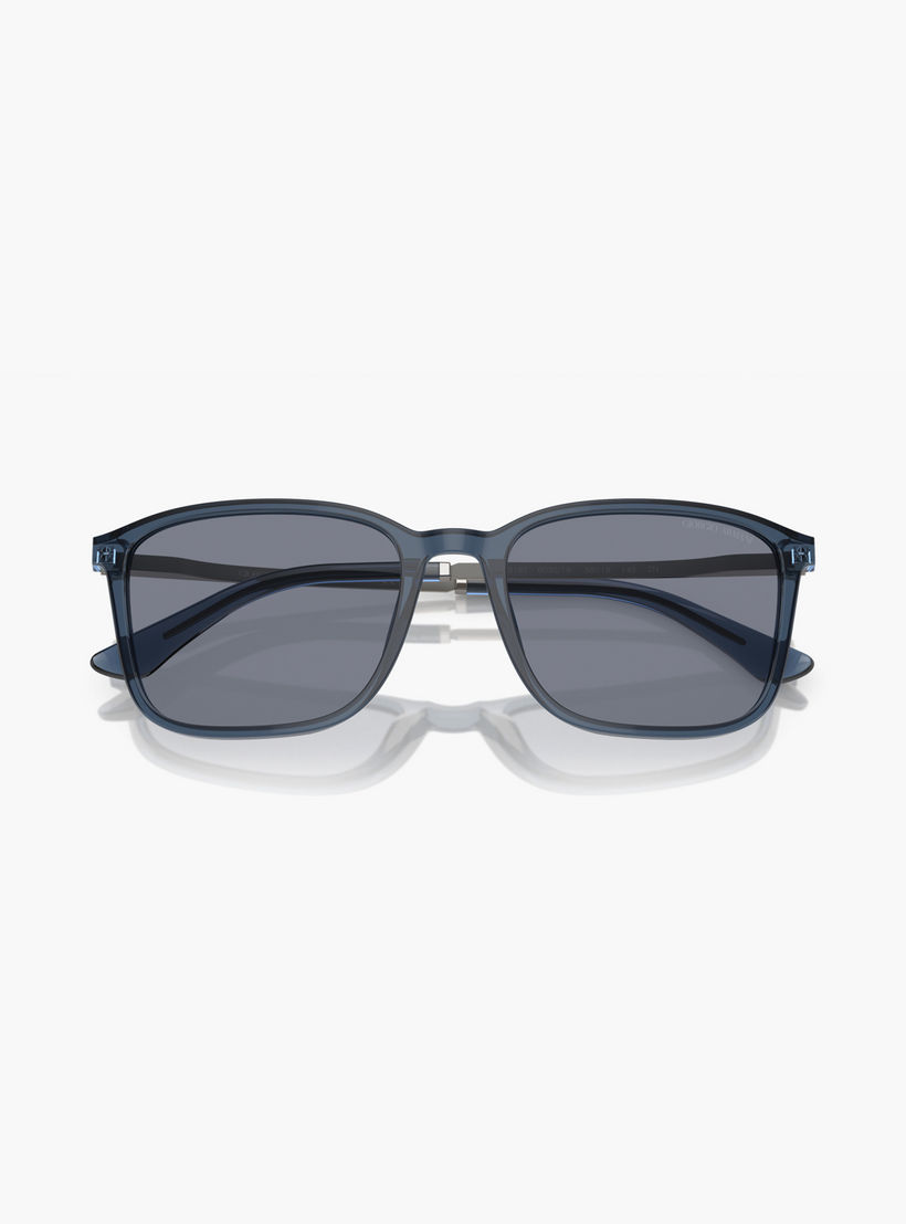 Giorgio Armani Unisex Square Blue Sunglasses | 8197-men-sunglasses-image-5