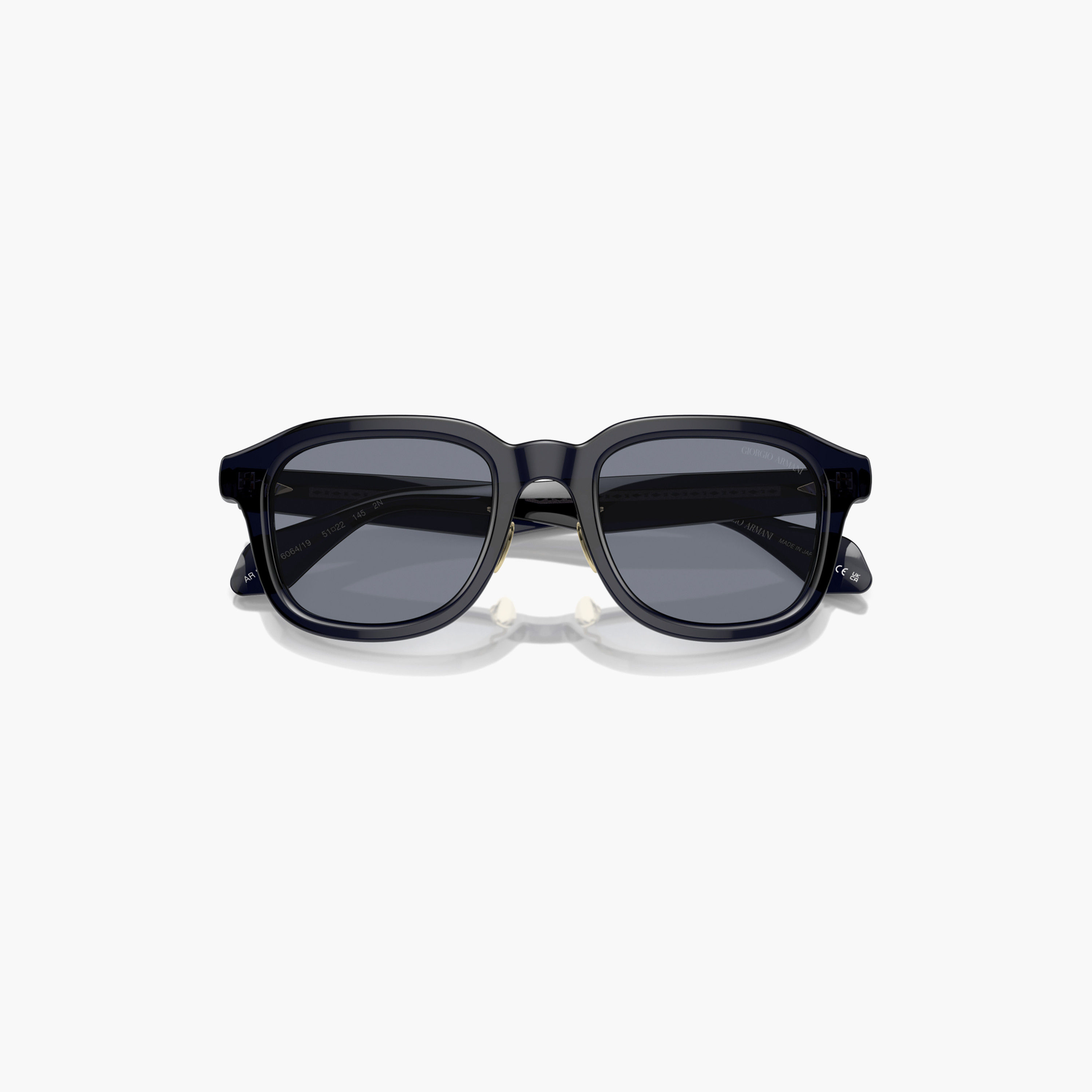 نظارات شمسية مربعة زرقاء للرجال من جورجيو أرماني | 8206-men-sunglasses-image-4