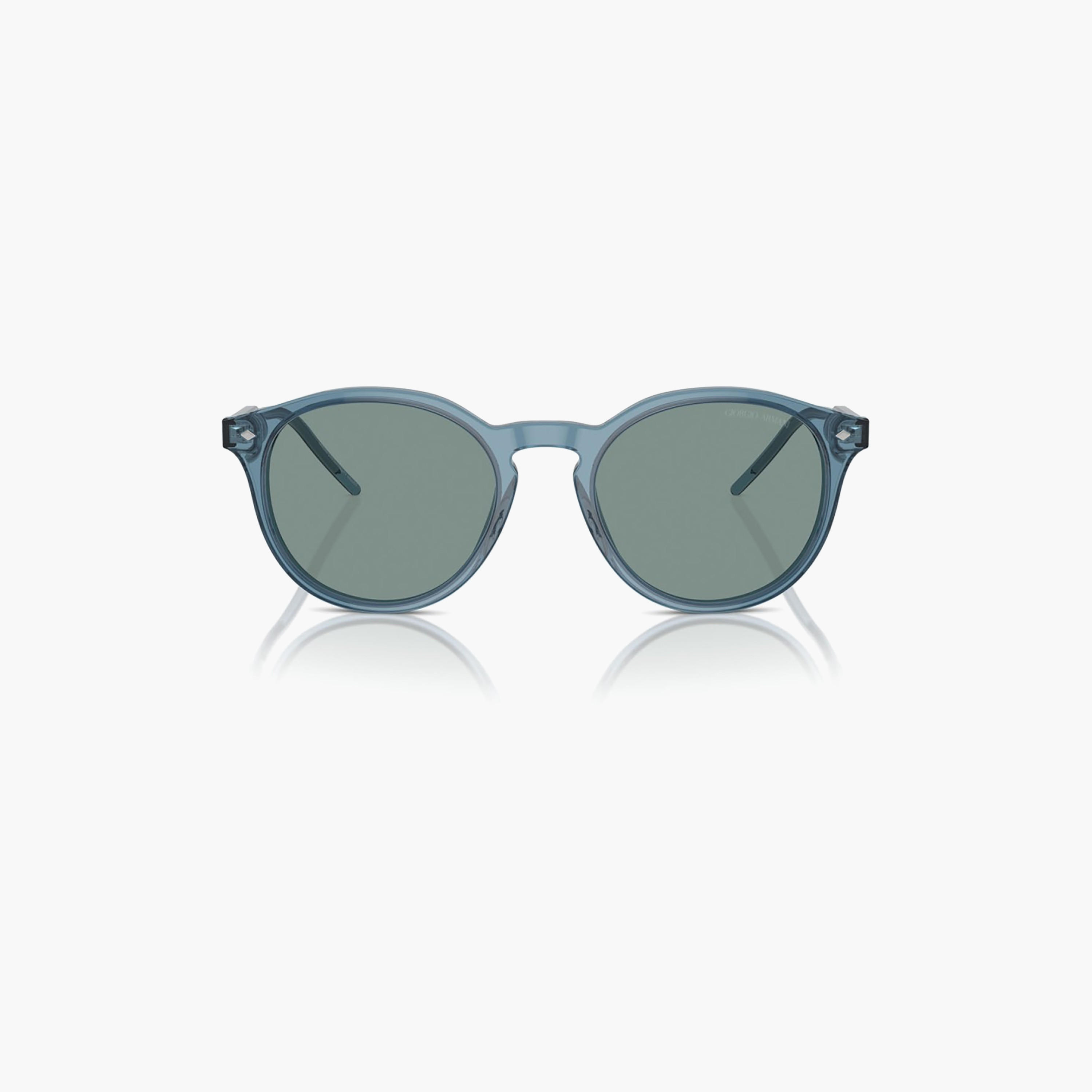 Giorgio Armani Men Round Grey Sunglasses | 8211-men-sunglasses-image-1