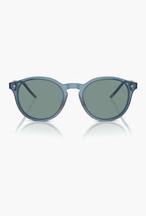 نظارات شمسية دائرية رمادية للرجال من جورجيو أرماني | 8211-men-sunglasses-image-1