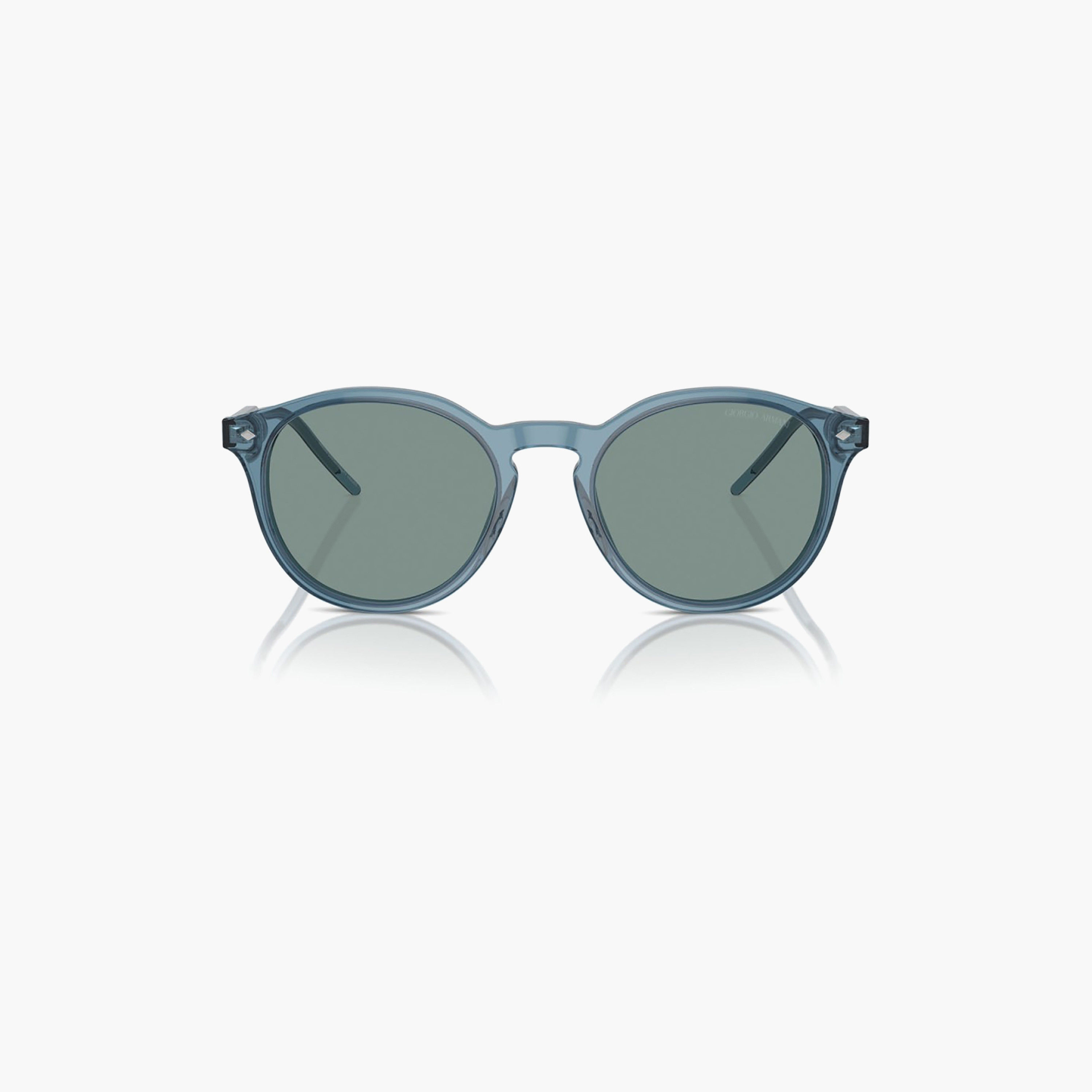 Giorgio Armani Men Round Grey Sunglasses | 8211-men-sunglasses-image-1