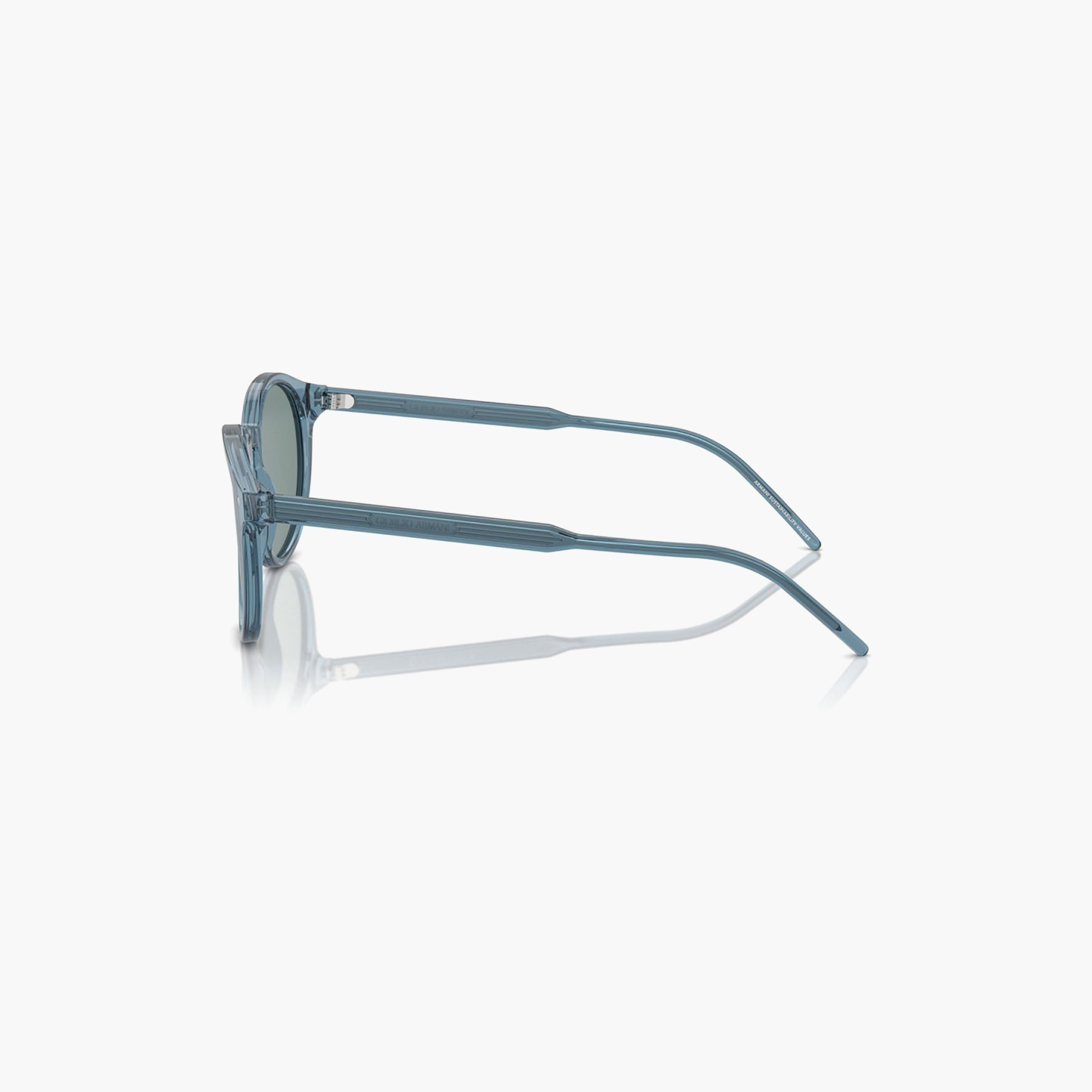 Giorgio Armani Men Round Grey Sunglasses | 8211-men-sunglasses-image-2
