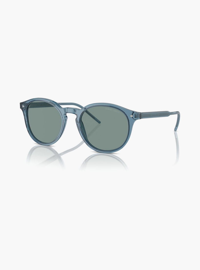 Giorgio Armani Men Round Grey Sunglasses | 8211-men-sunglasses-image-3
