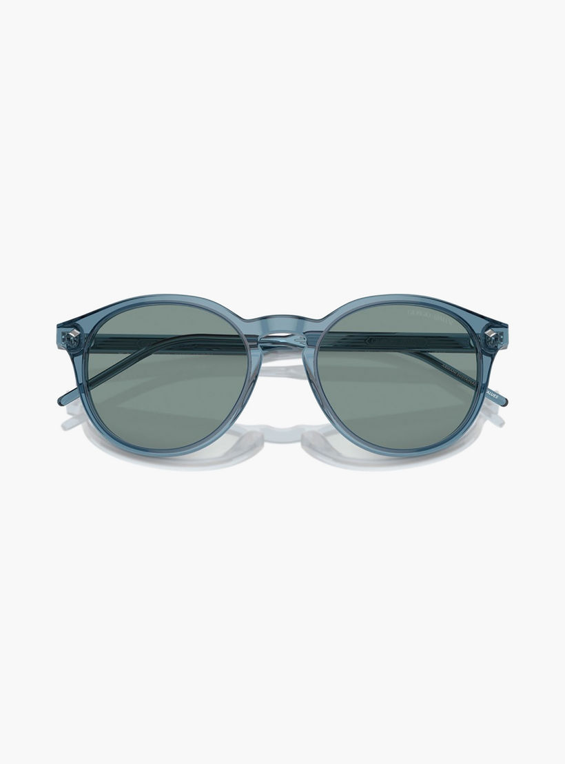 Giorgio Armani Men Round Grey Sunglasses | 8211-men-sunglasses-image-4