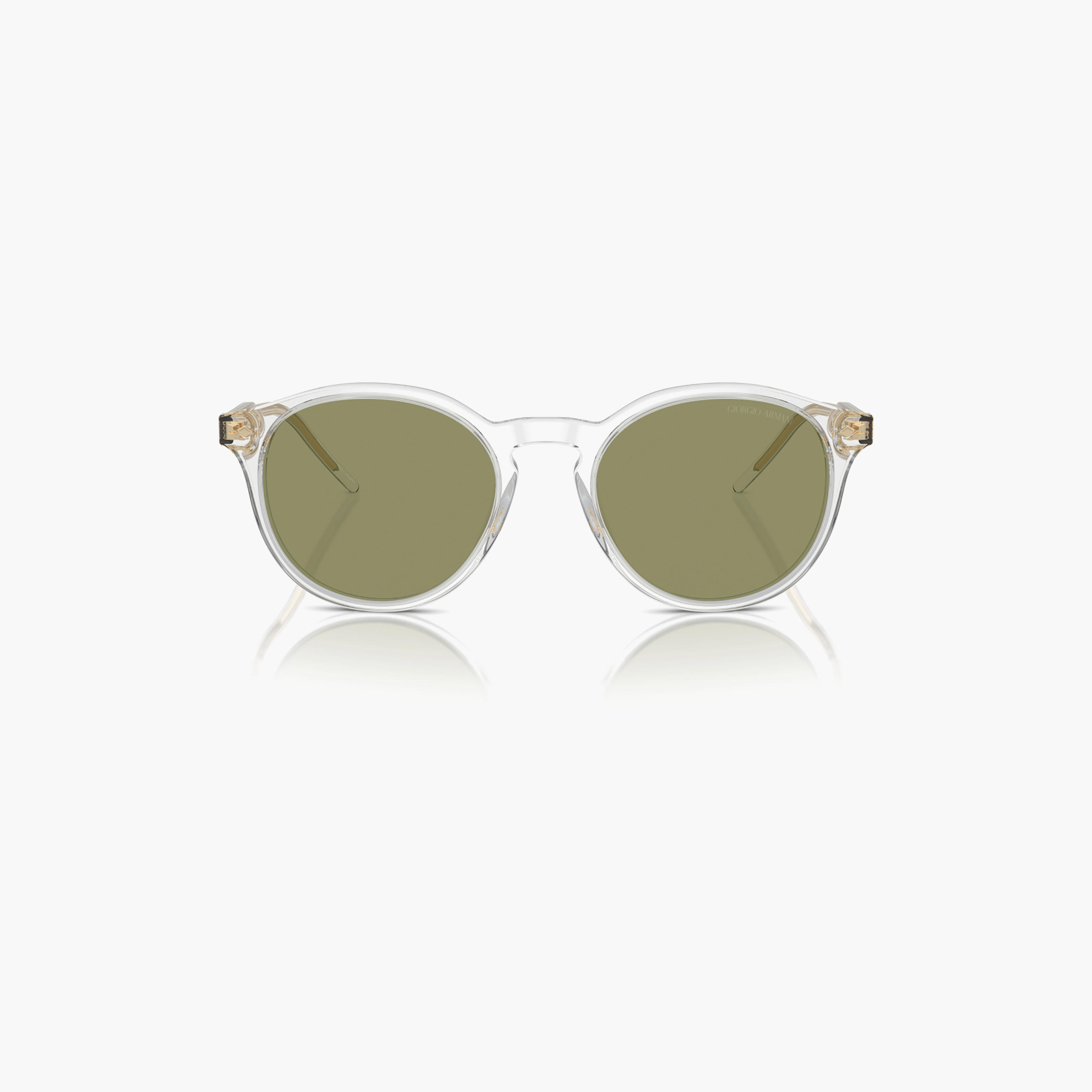 Giorgio Armani Men Round Green Sunglasses | 8211-men-sunglasses-image-1