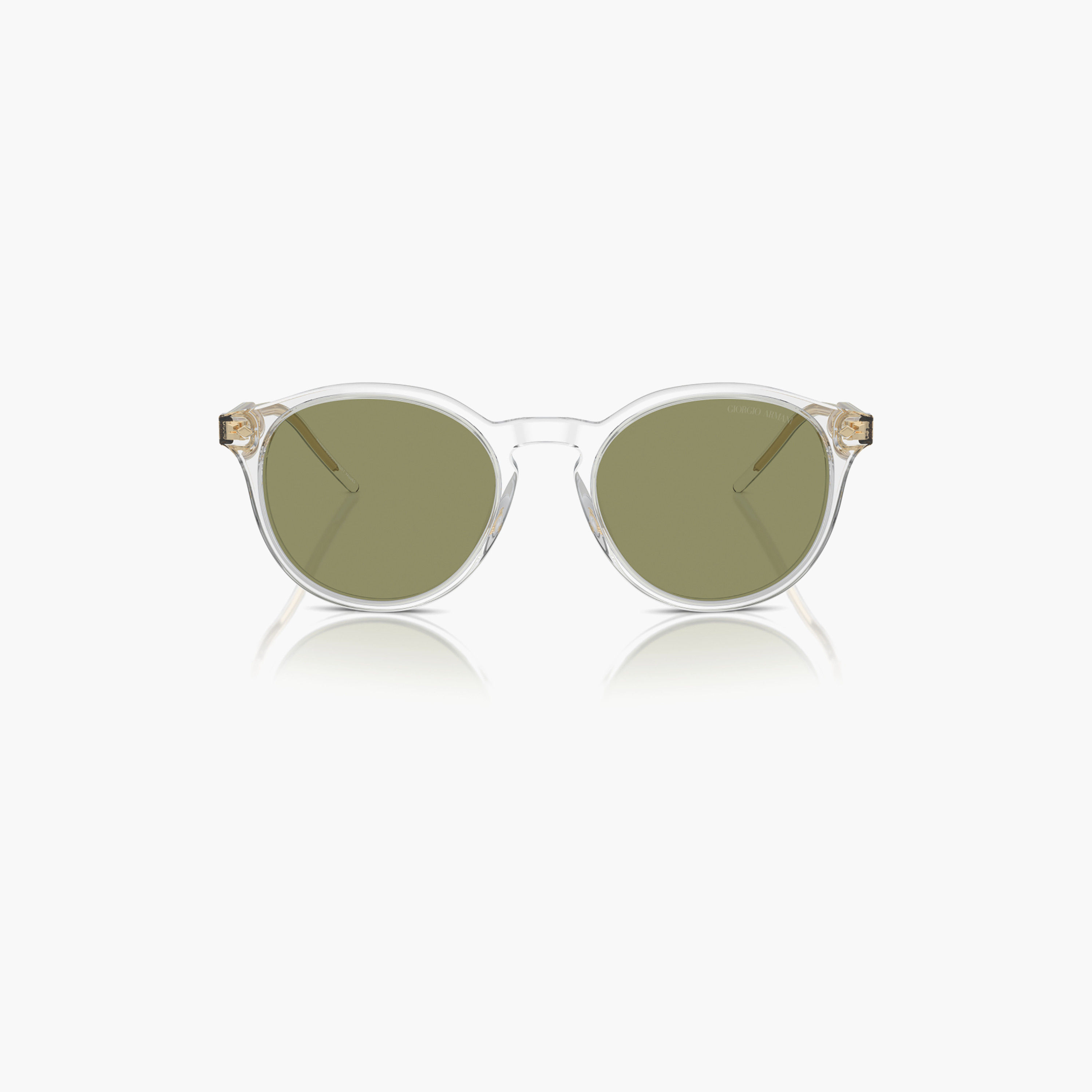نظارات شمسية دائرية خضراء للرجال من جورجيو أرماني | 8211-men-sunglasses-image-1