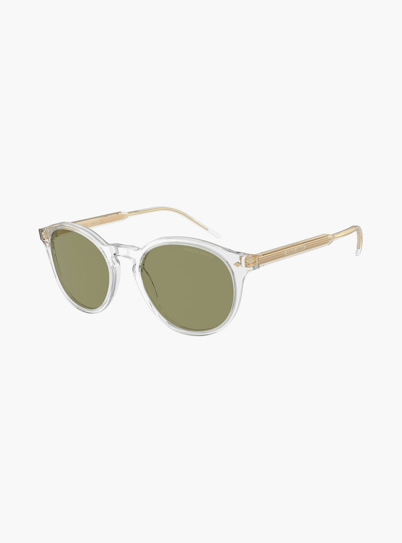 Giorgio Armani Men Round Green Sunglasses | 8211-men-sunglasses-image-4
