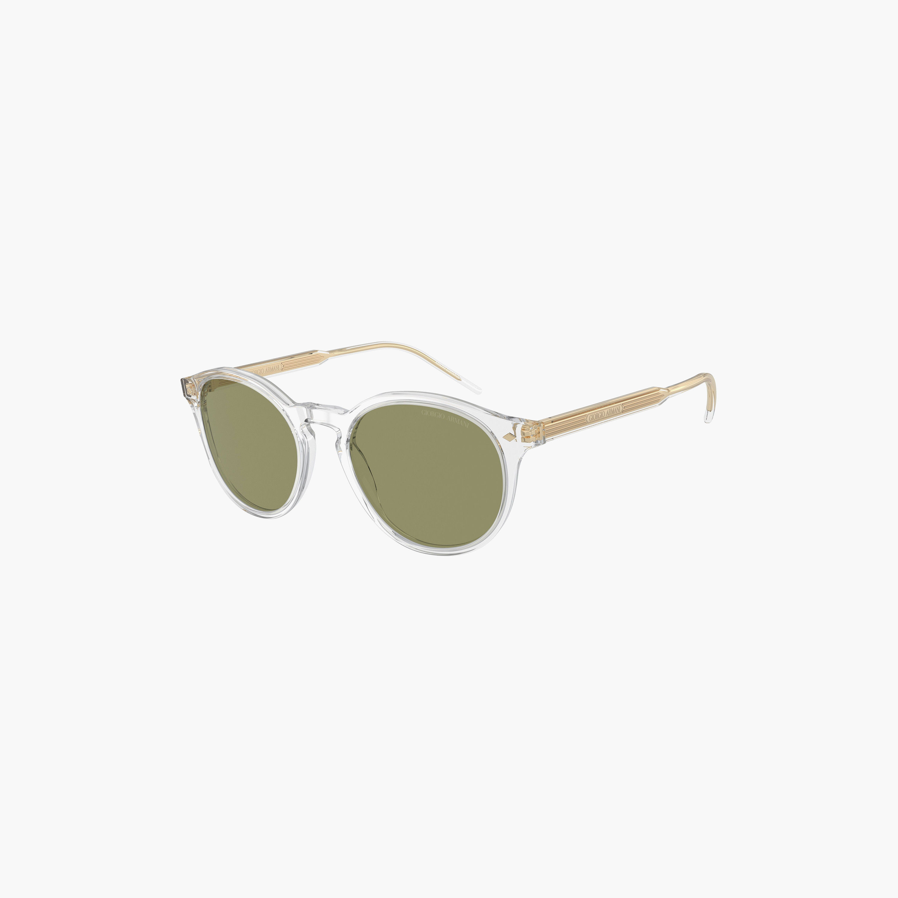 نظارات شمسية دائرية خضراء للرجال من جورجيو أرماني | 8211-men-sunglasses-image-4