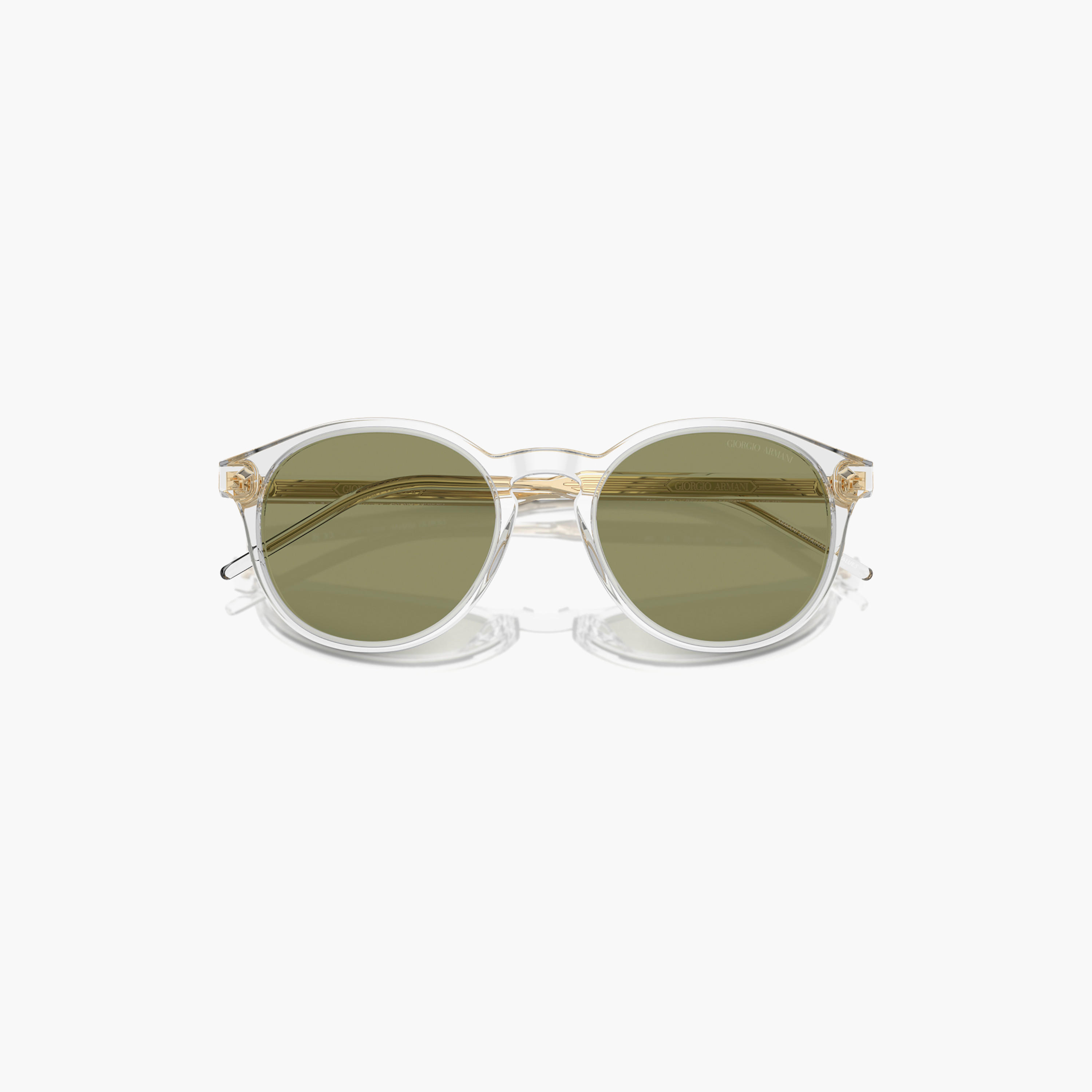 Giorgio Armani Men Round Green Sunglasses | 8211-men-sunglasses-image-5