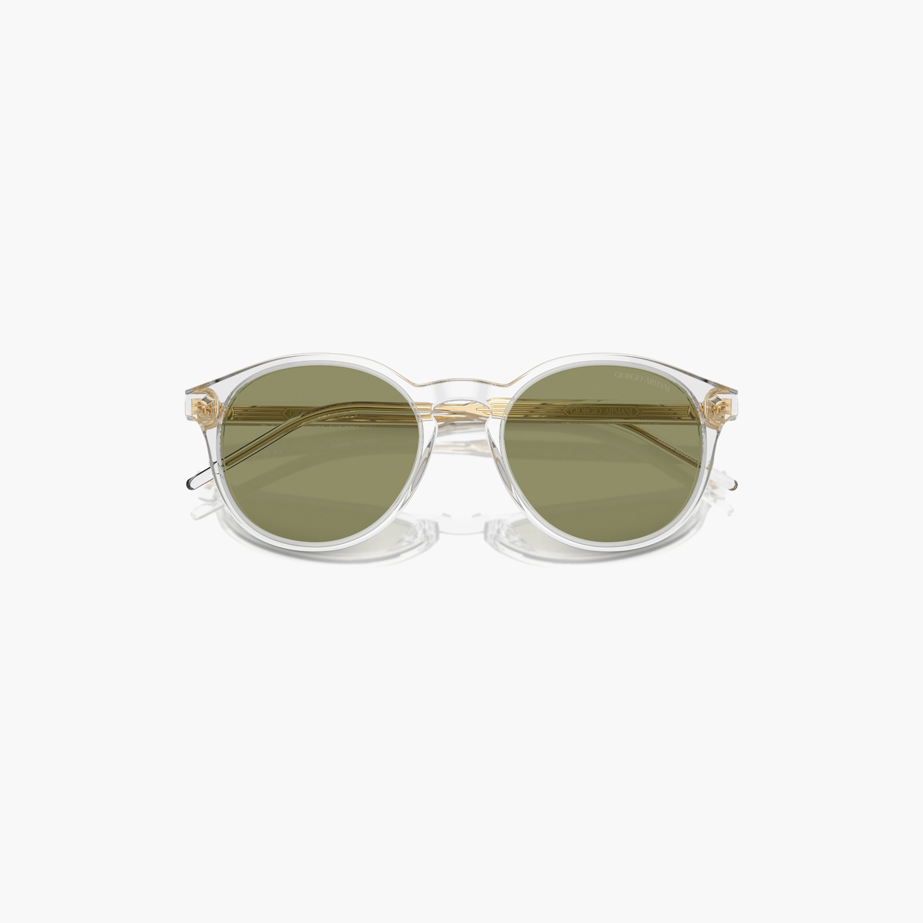 نظارات شمسية دائرية خضراء للرجال من جورجيو أرماني | 8211-men-sunglasses-image-5
