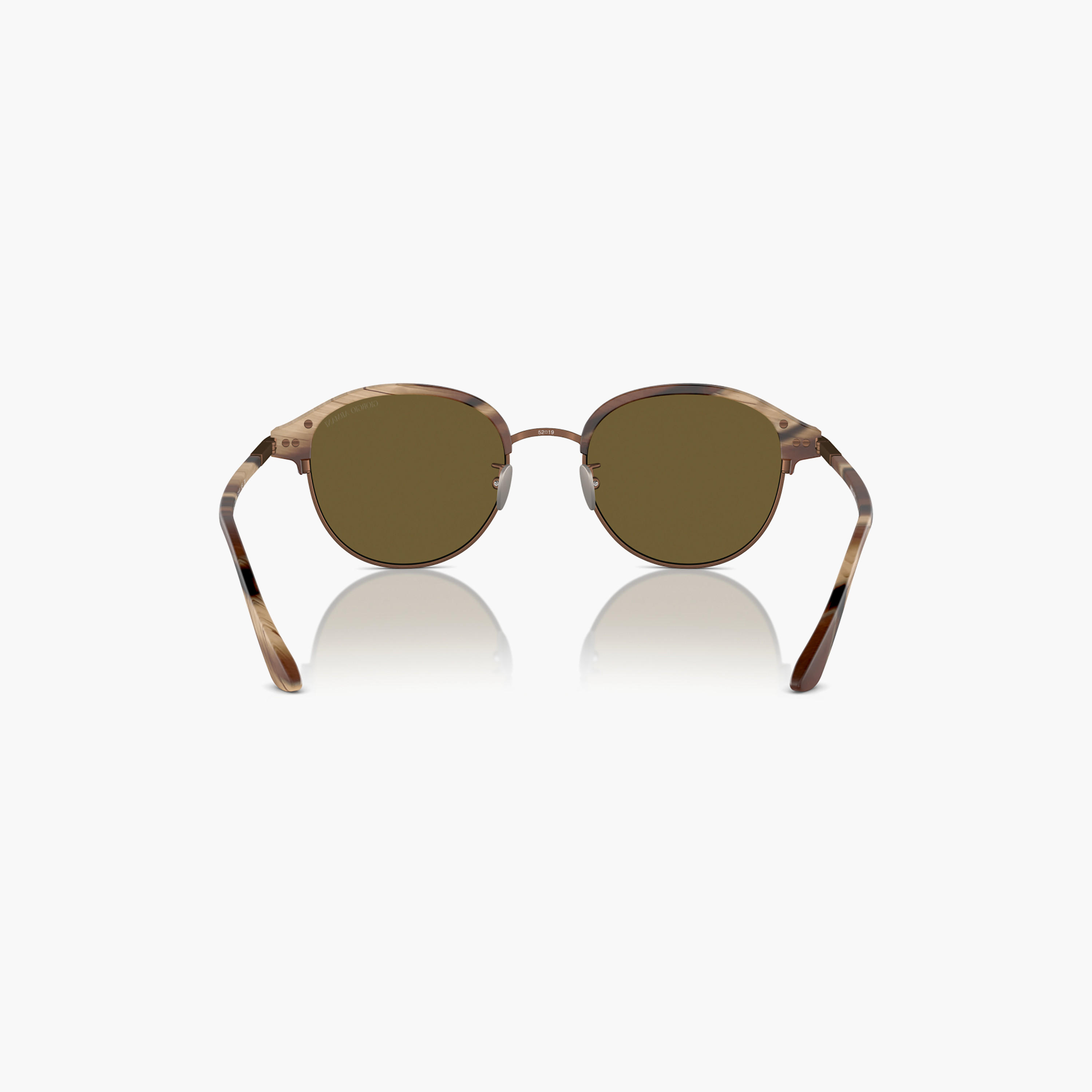 Giorgio Armani Men Round Brown Sunglasses | 8215-men-sunglasses-image-5