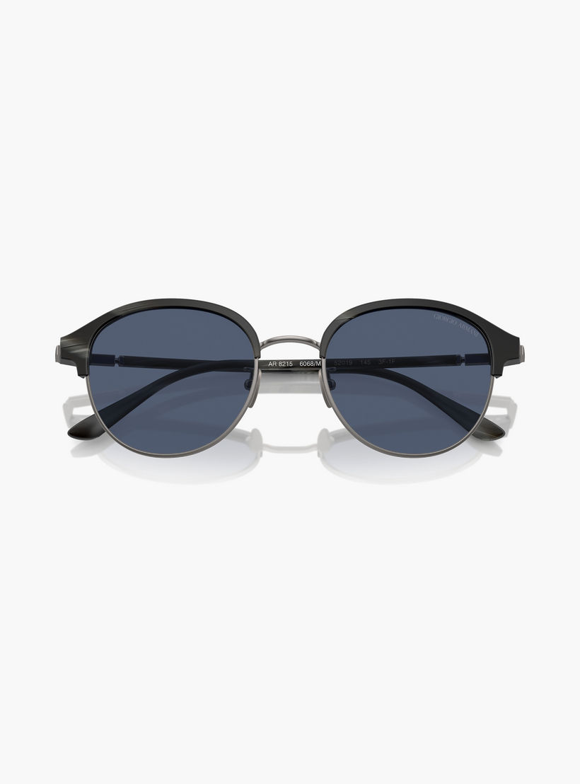 Giorgio Armani Men Clubmaster Blue Sunglasses | 8215-men-sunglasses-image-4