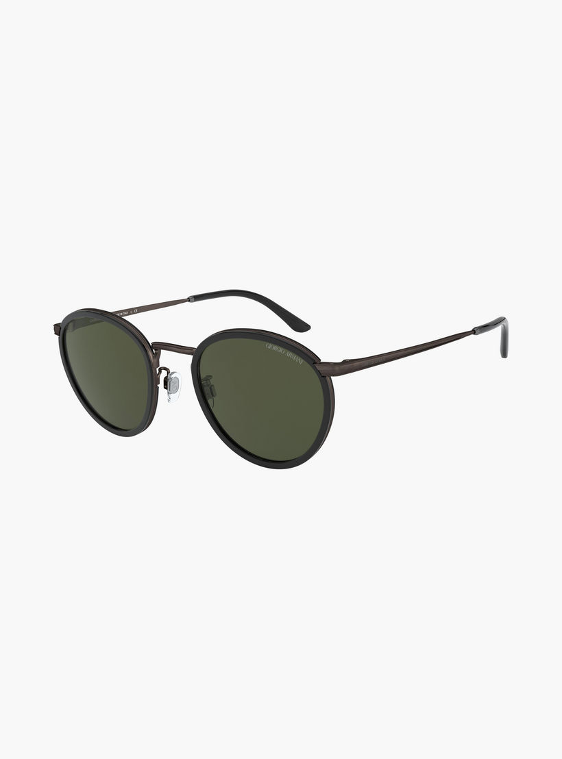 Giorgio Armani Men Round Green Sunglasses | 101M-men-sunglasses-image-3