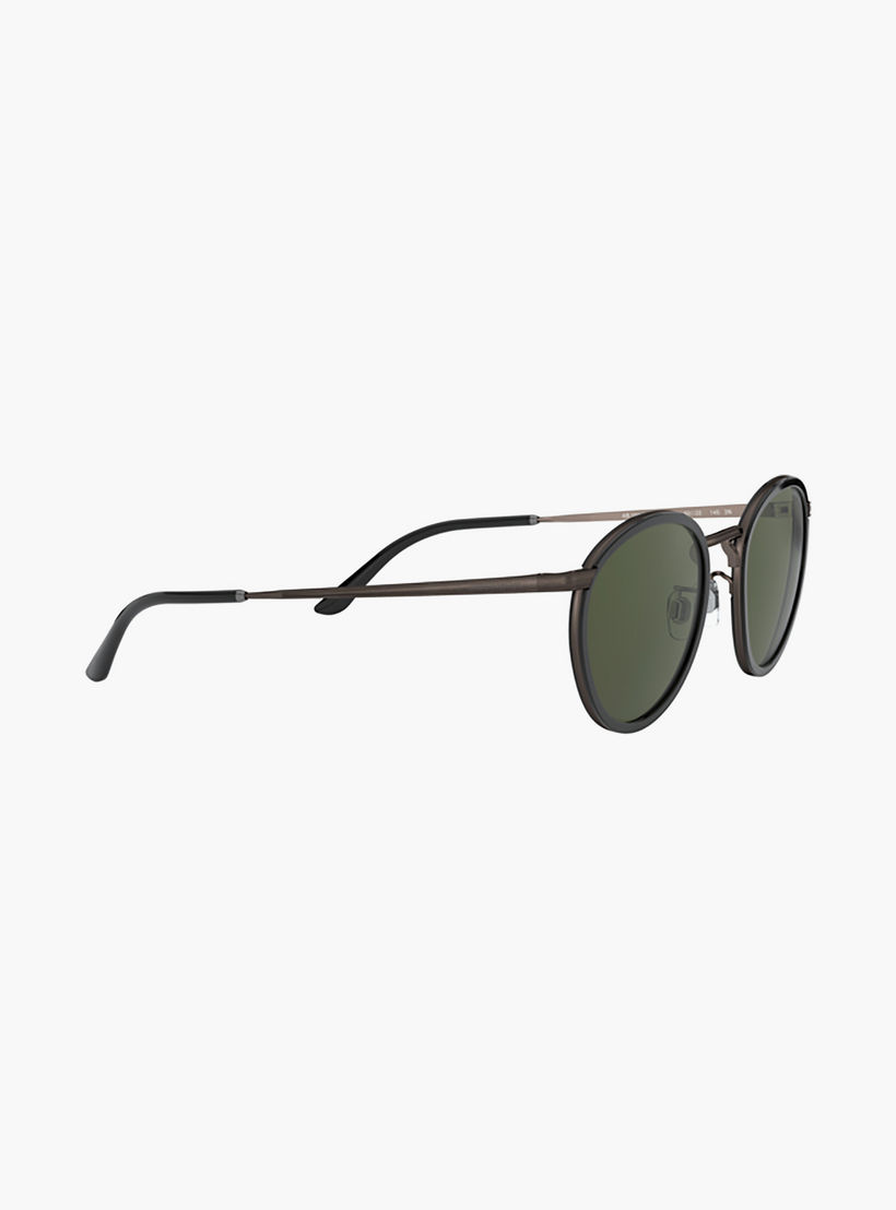 Giorgio Armani Men Round Green Sunglasses | 101M-men-sunglasses-image-5