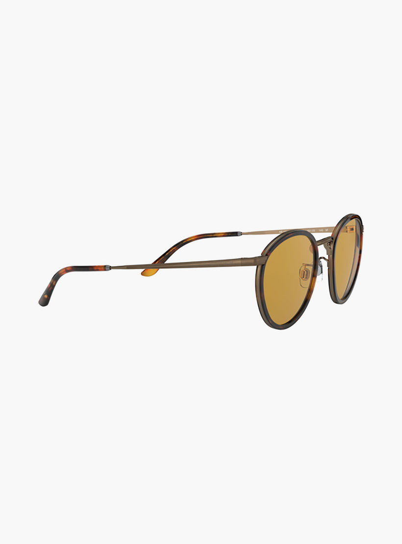 نظارات شمسية دائرية بنية اللون للرجال من جورجيو أرماني | 101M-men-sunglasses-image-5