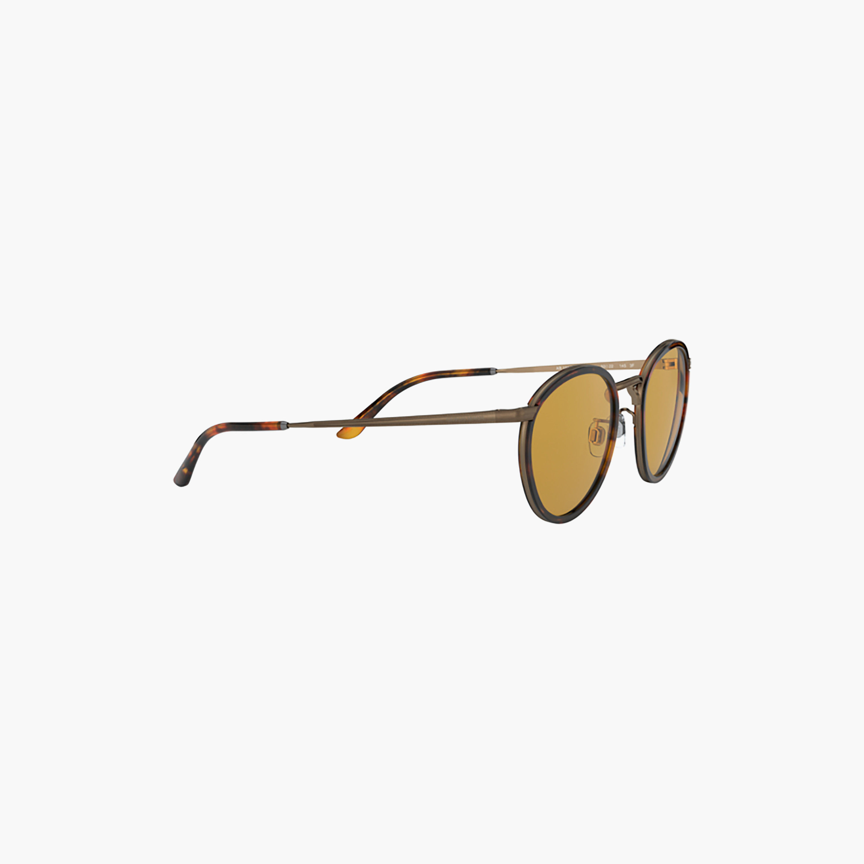 نظارات شمسية دائرية بنية اللون للرجال من جورجيو أرماني | 101M-men-sunglasses-image-5