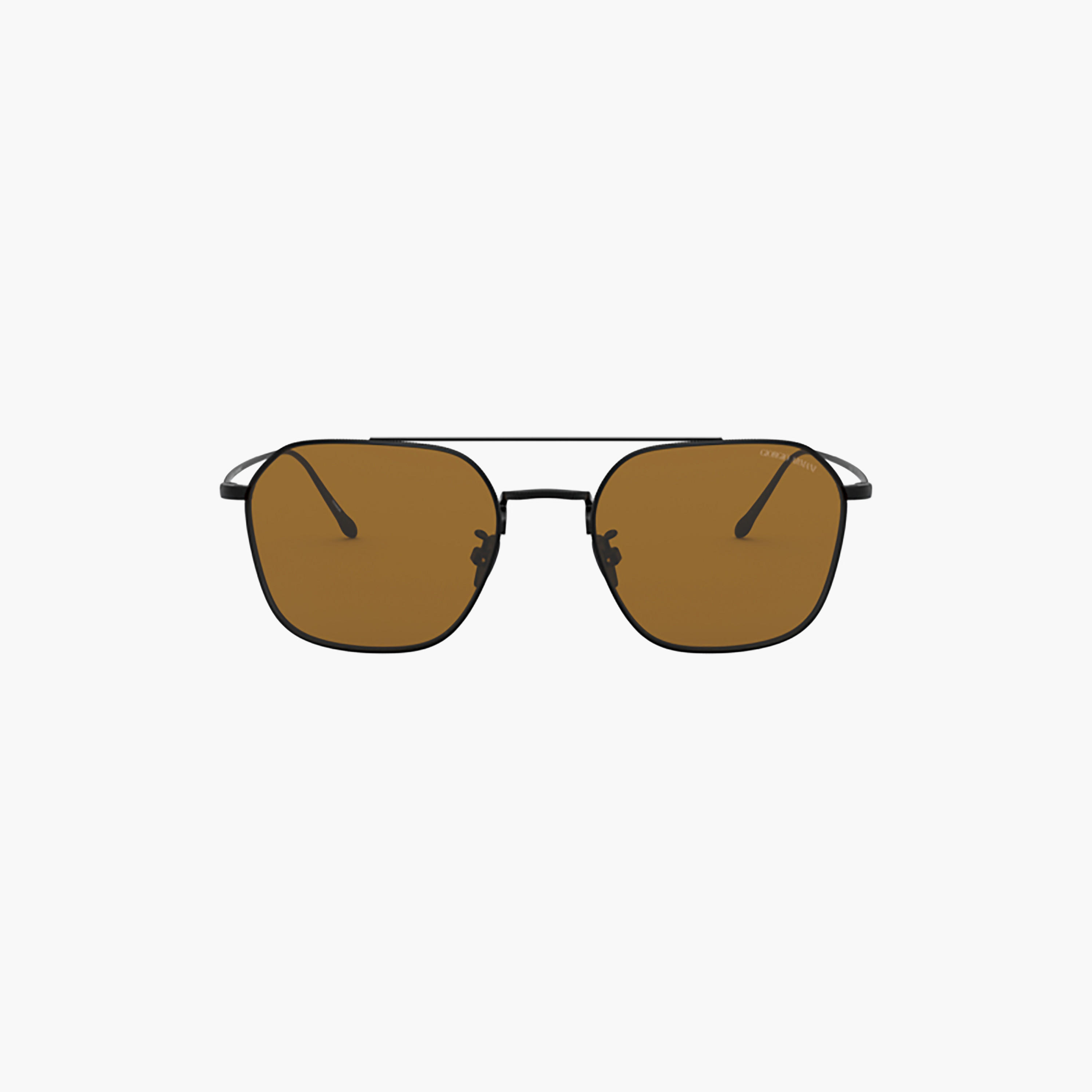 Giorgio Armani Men Square Brown Sunglasses | 6095T-men-sunglasses-image-1