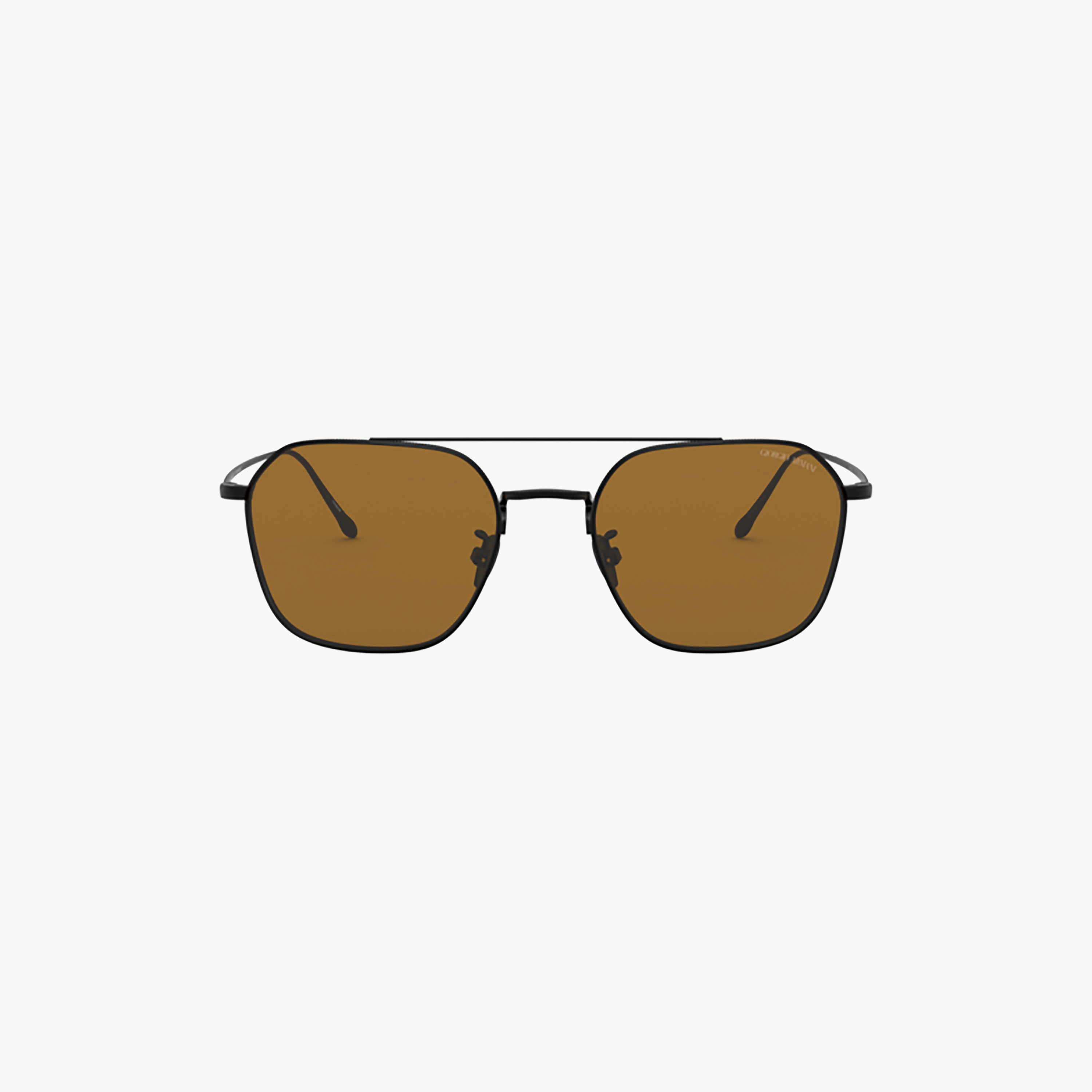 نظارات شمسية مربعة بنية اللون للرجال من جورجيو أرماني | 6095T-men-sunglasses-image-1