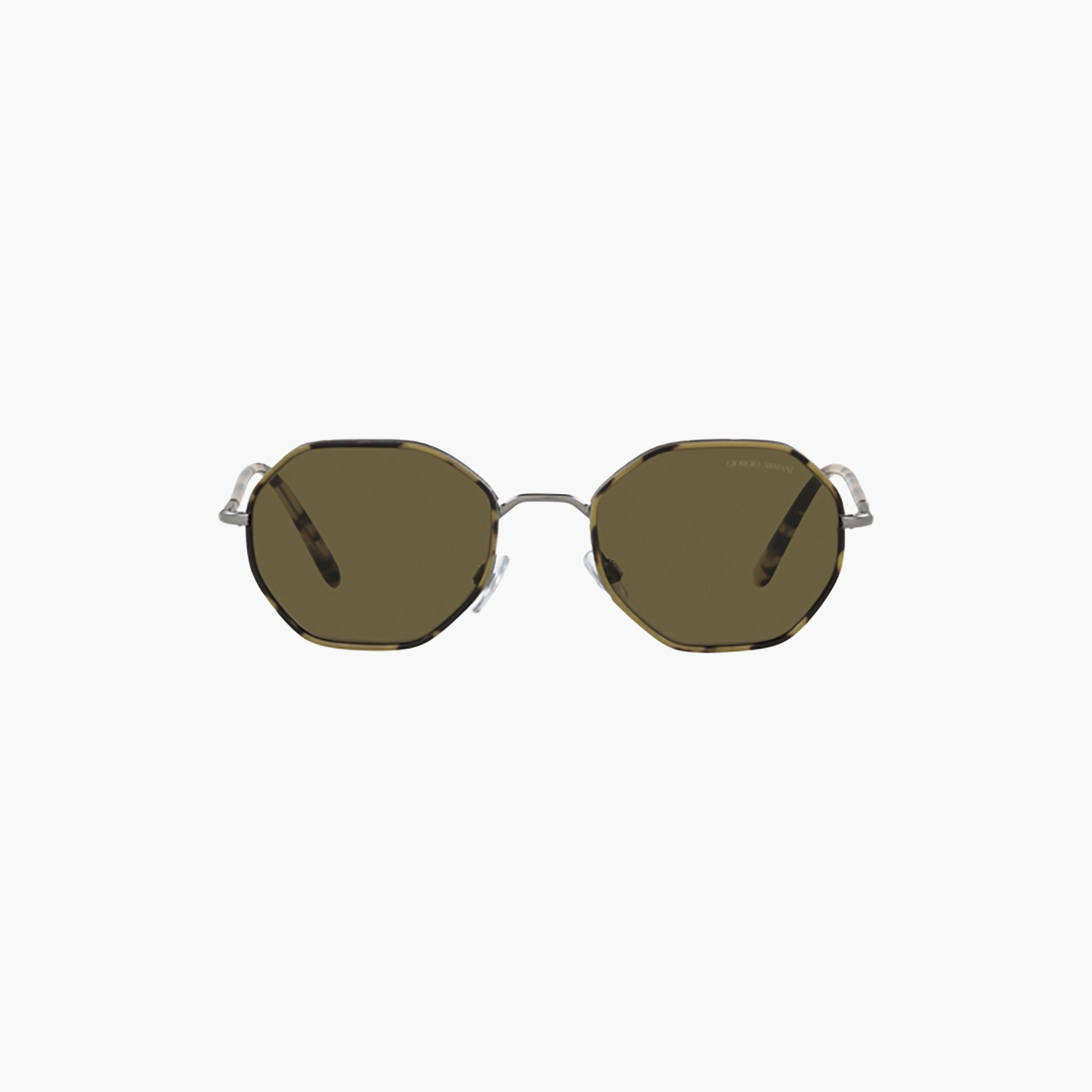 Giorgio Armani Men Geometric Brown Sunglasses | 6112J-men-sunglasses-image-1
