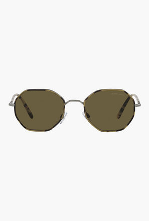 Giorgio Armani Men Geometric Brown Sunglasses | 6112J-men-sunglasses-image-1