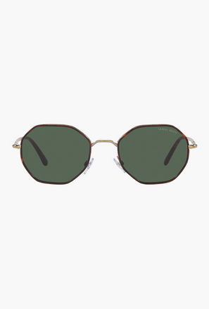 Giorgio Armani Men Geometric Green Sunglasses | 6112J-men-sunglasses-image-1