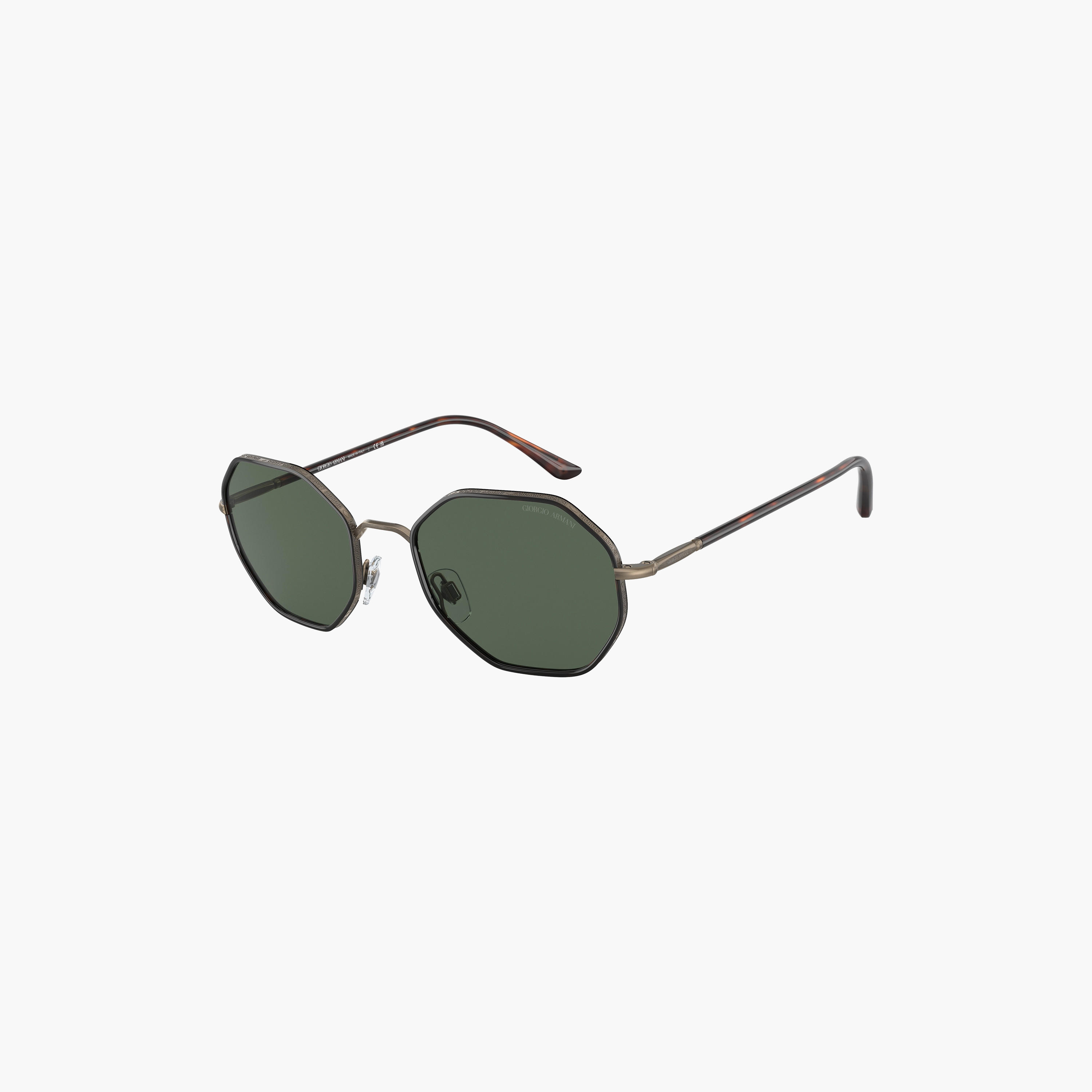 Giorgio Armani Men Geometric Green Sunglasses | 6112J-men-sunglasses-image-3
