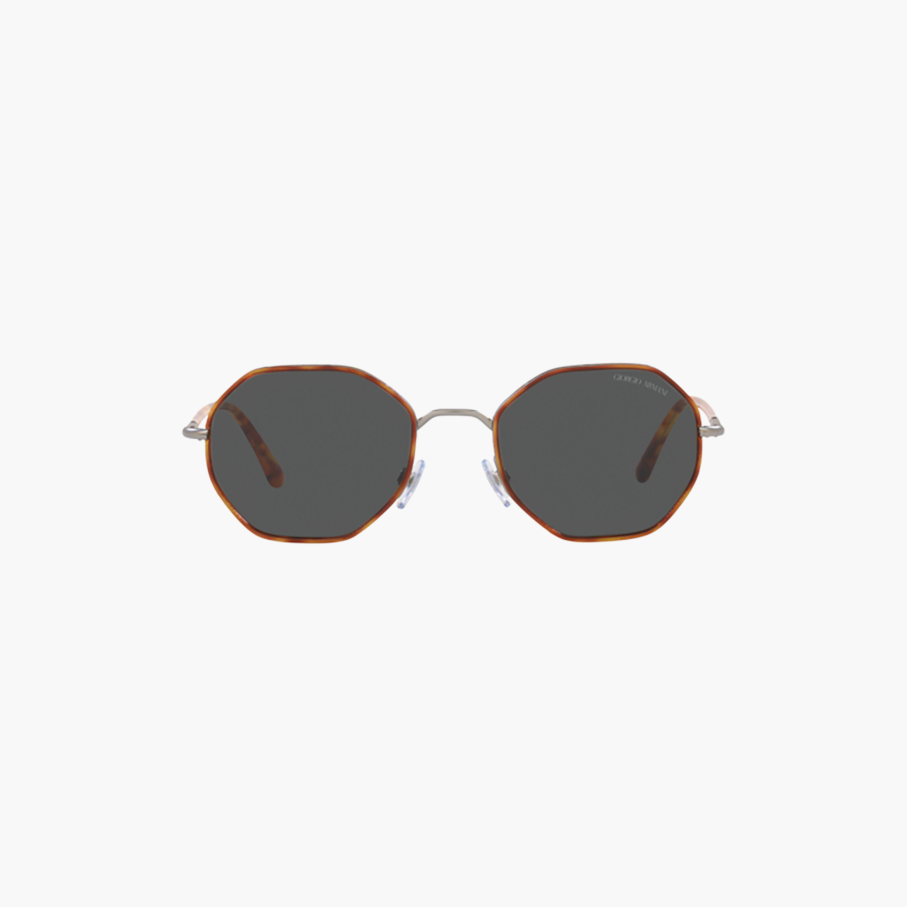 نظارات شمسية رمادية هندسية للرجال من جورجيو أرماني | 6112J-men-sunglasses-image-1